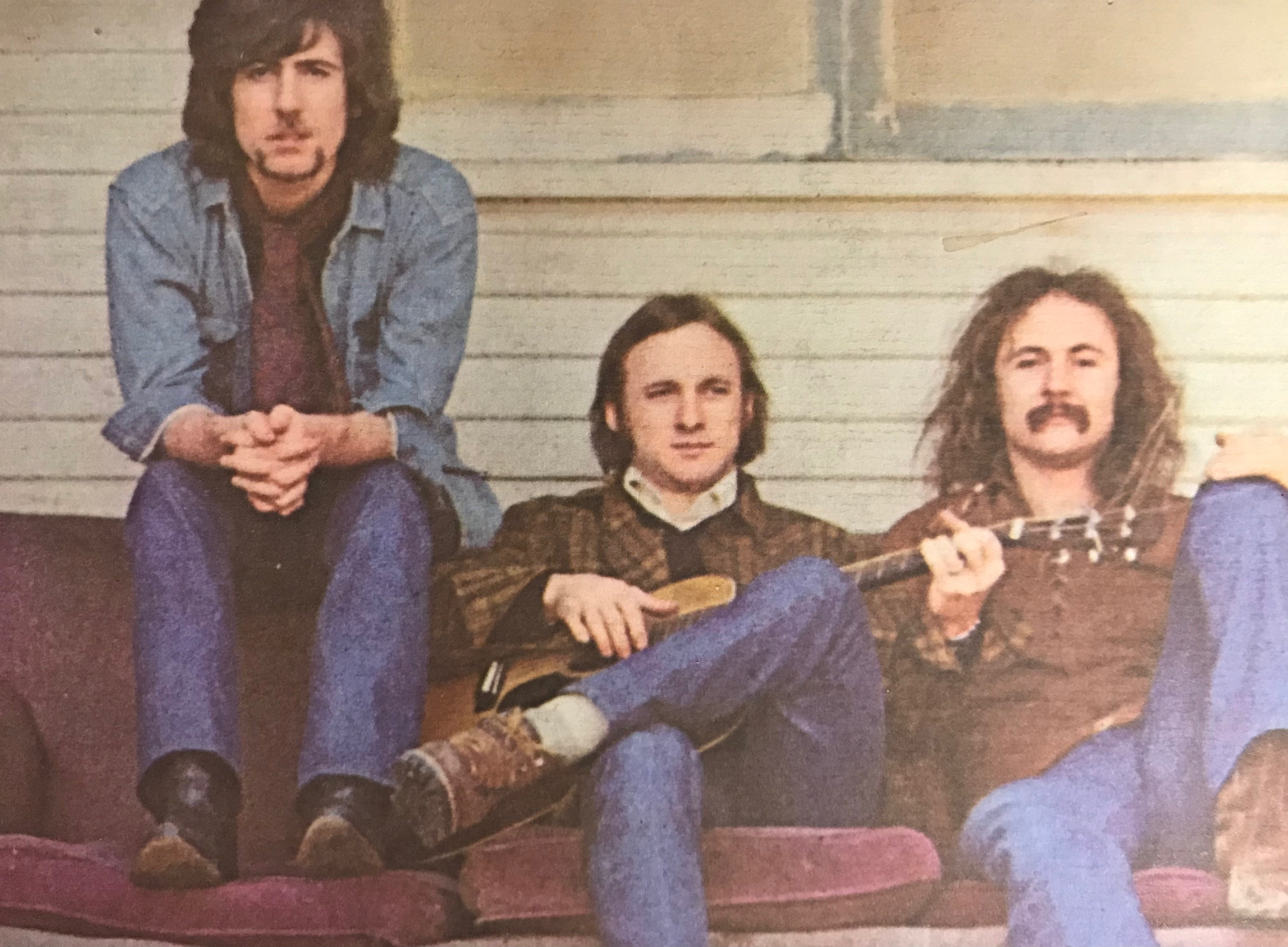 Crosby, Stills and Nash Recycled Album Cover Notebook