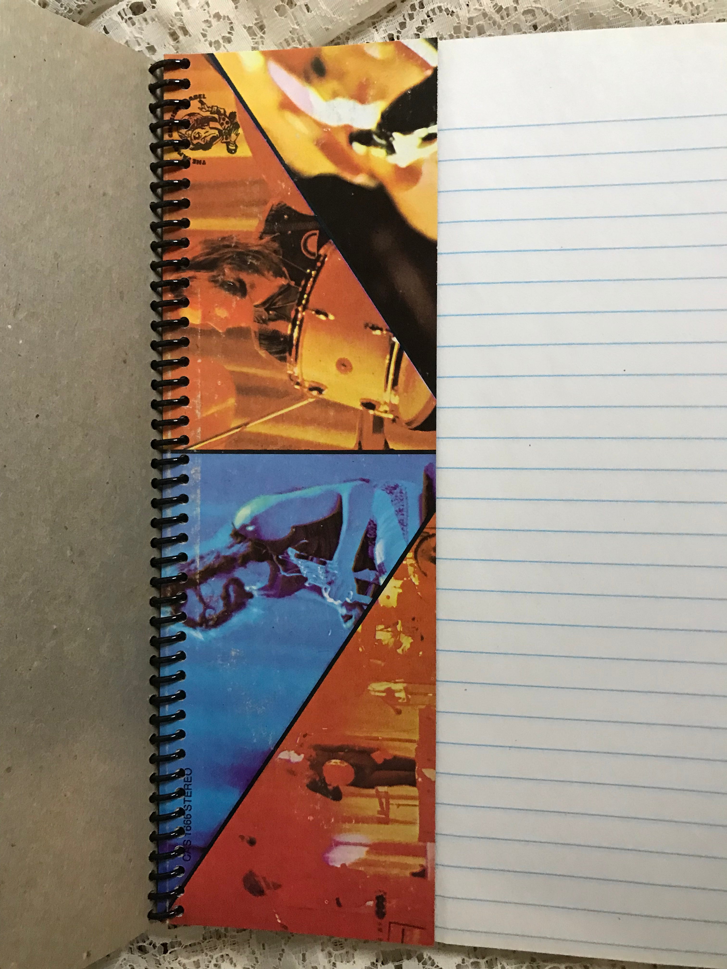 Genesis Live Album Cover Notebook