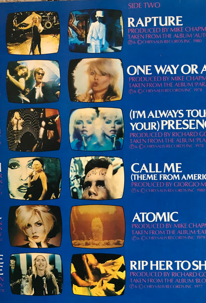 Blondie. Best Of Album Cover Notebook