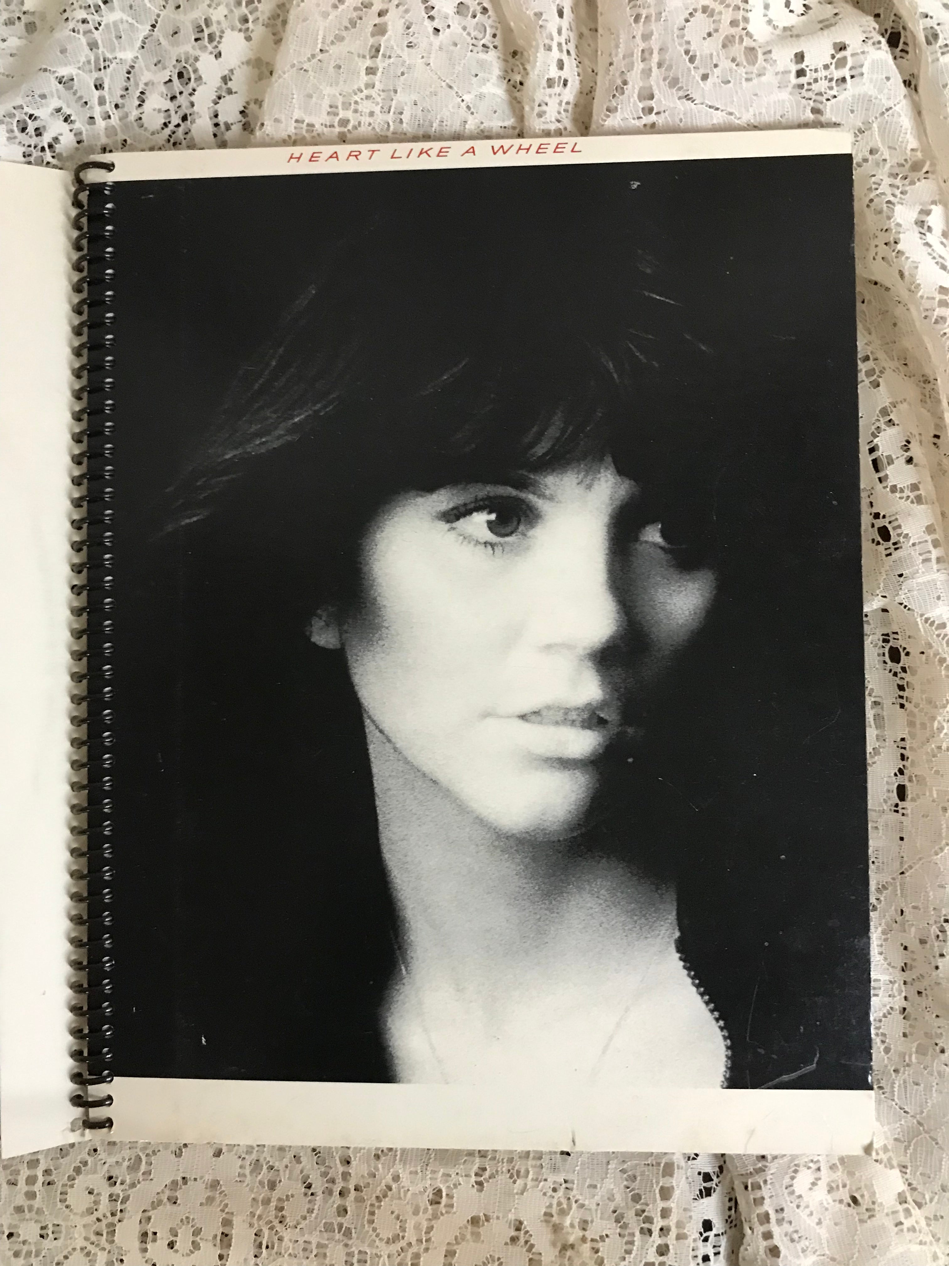 Linda Ronstadt Handmade Recycled Album Cover Notebook