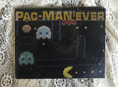 Pac-Man Recycled Album Cover Notebook