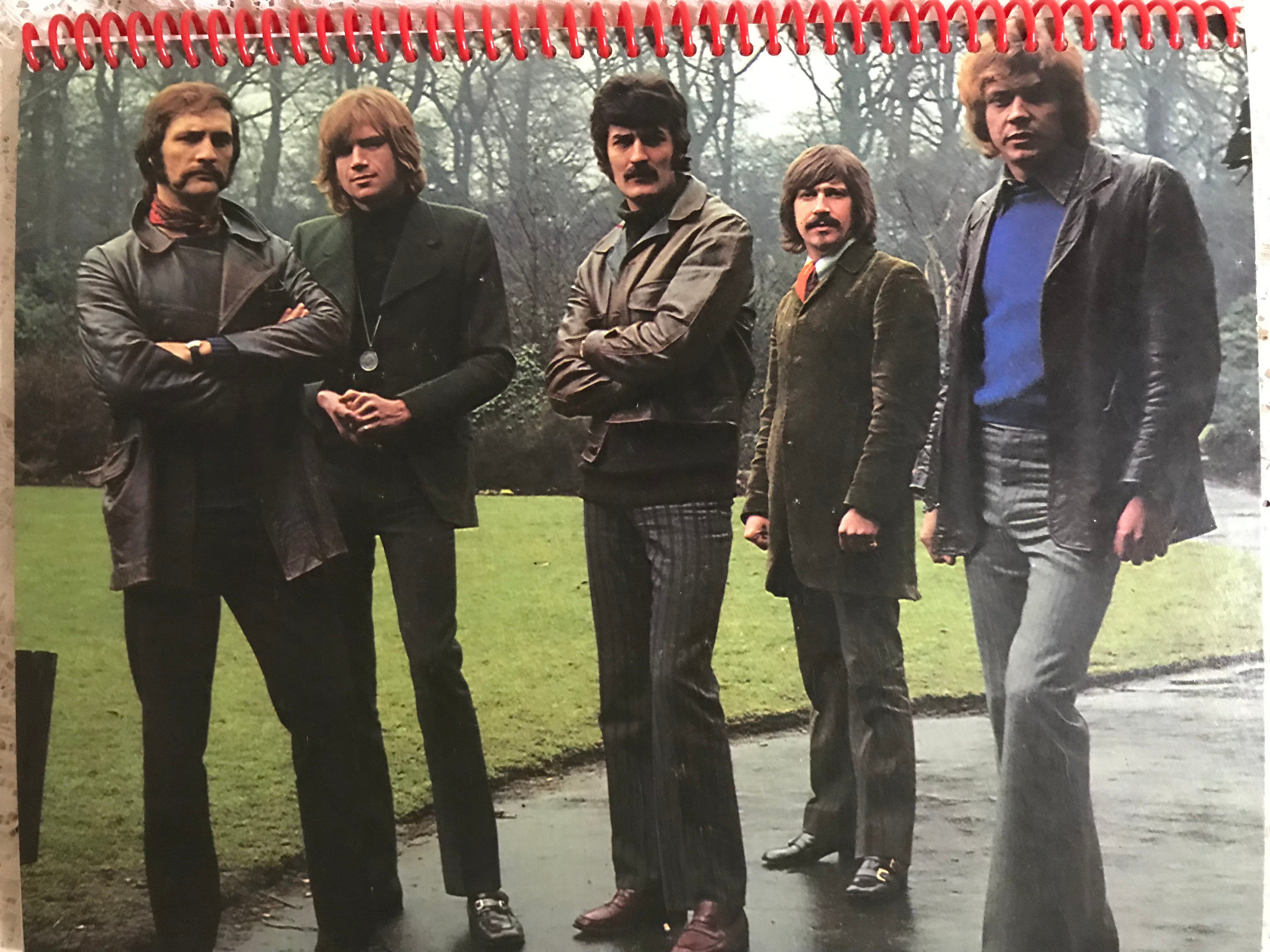 Moody Blues On the Threshold Of A Dream Album Cover Notebook