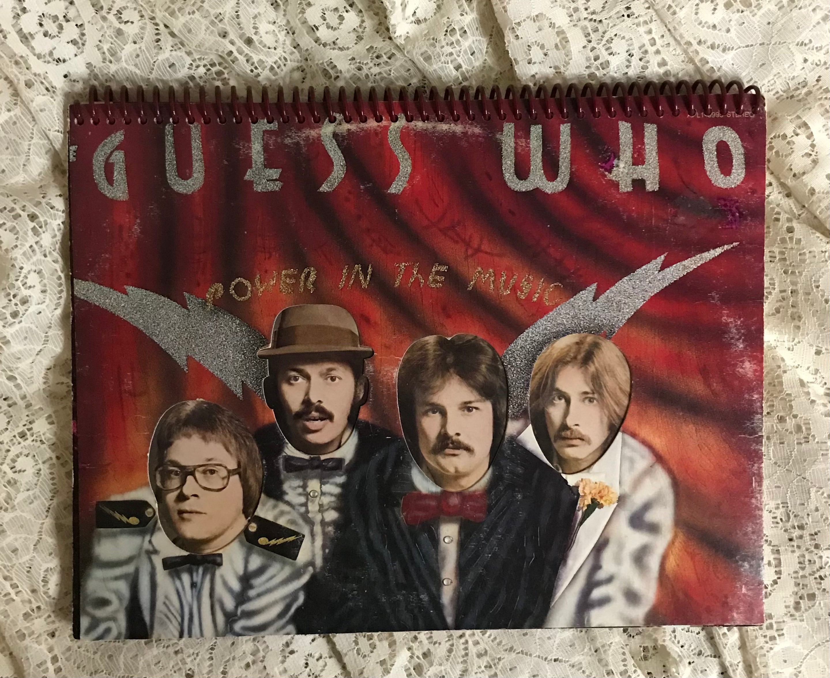 The Guess Who Album Cover Notebook