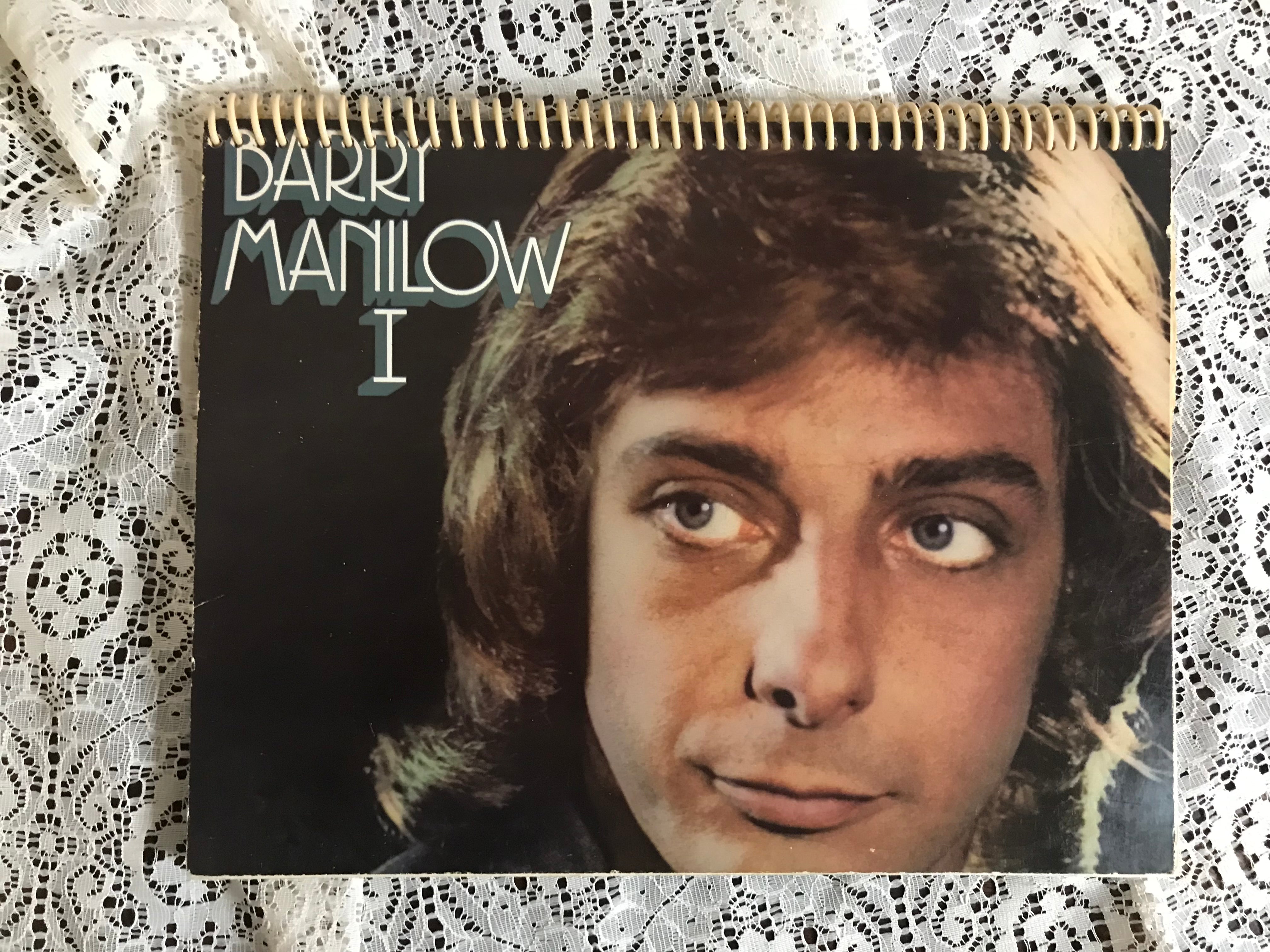 Barry Manilow Album Cover Notebook