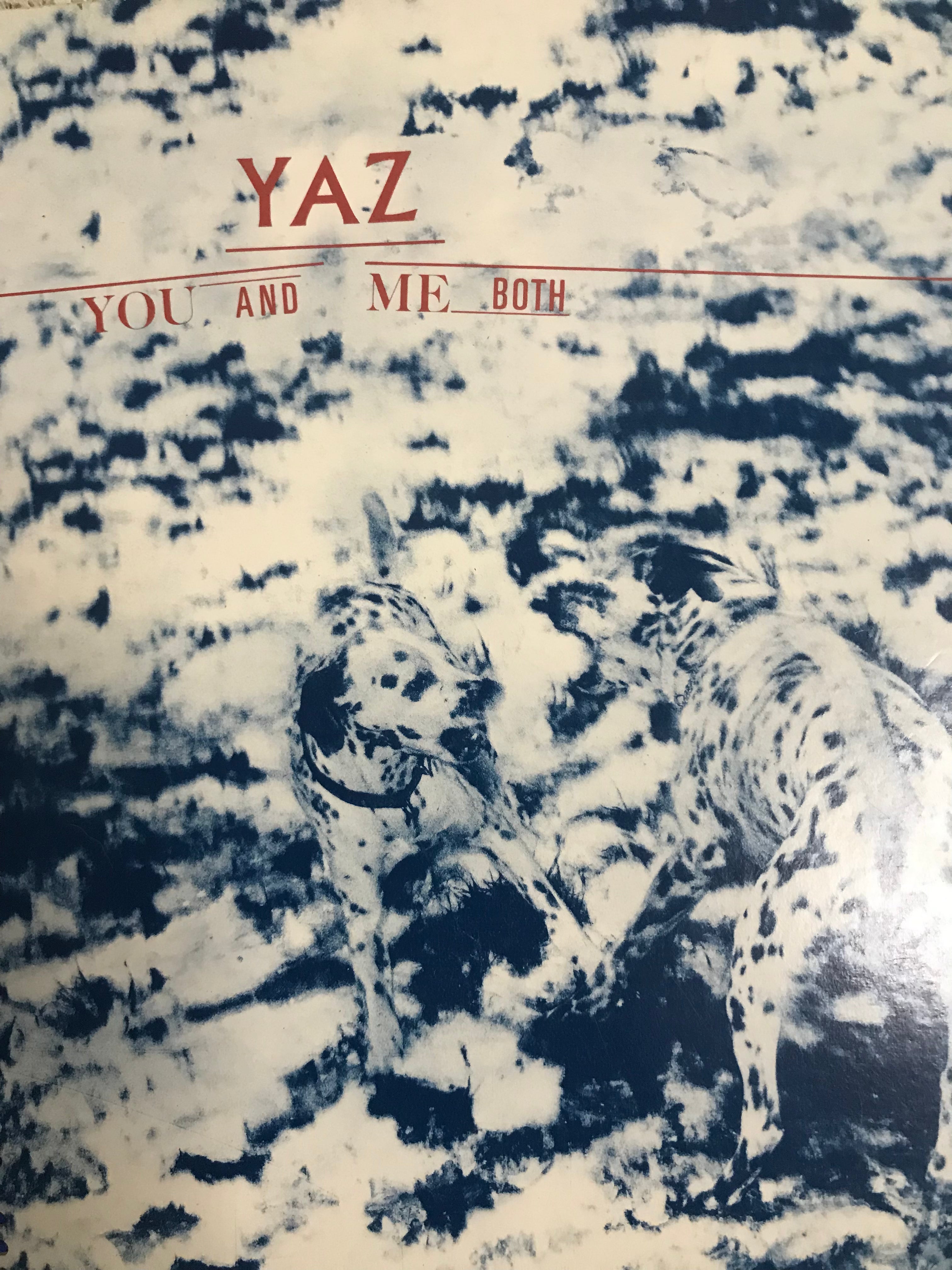 Yaz Album Cover Notebook