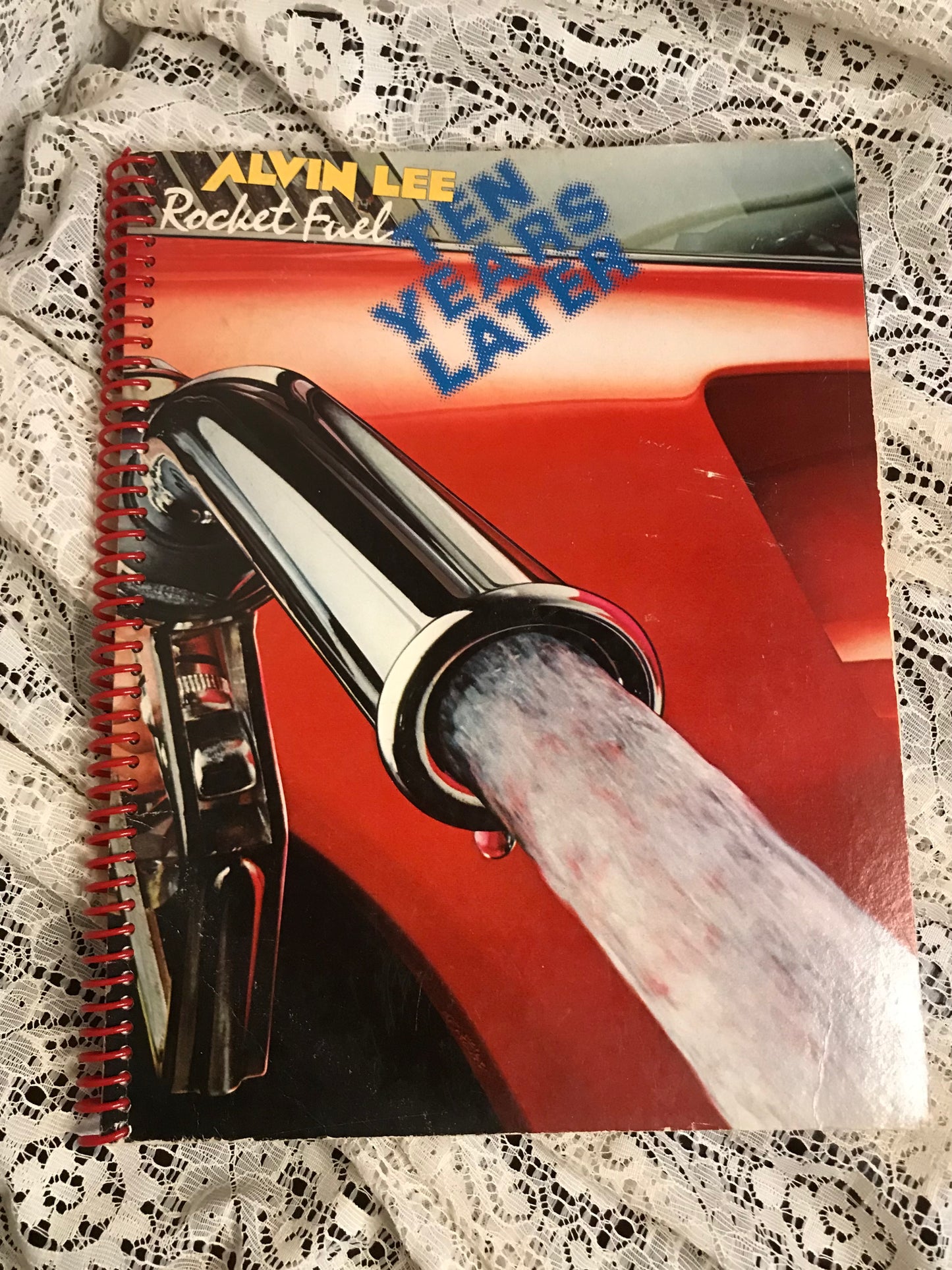 Alvin Lee and Ten Years Later Album Cover Notebook