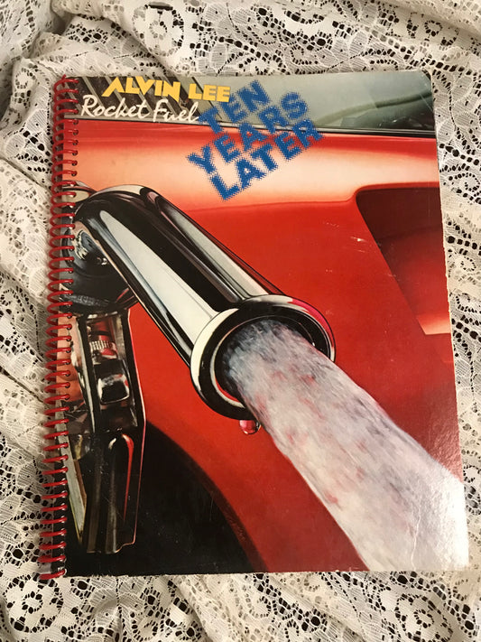 Alvin Lee and Ten Years Later Album Cover Notebook