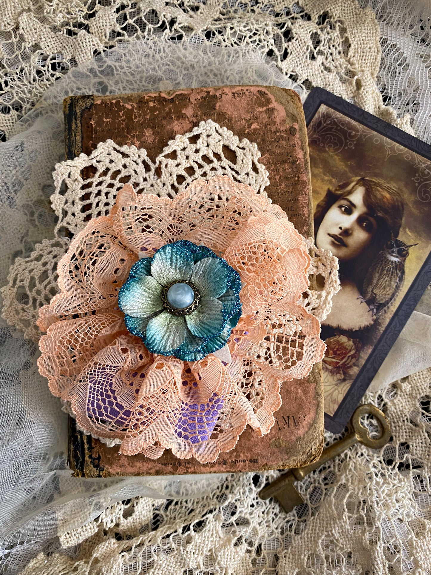 Cheerful Bohemian Upcycled Wrist Cuff