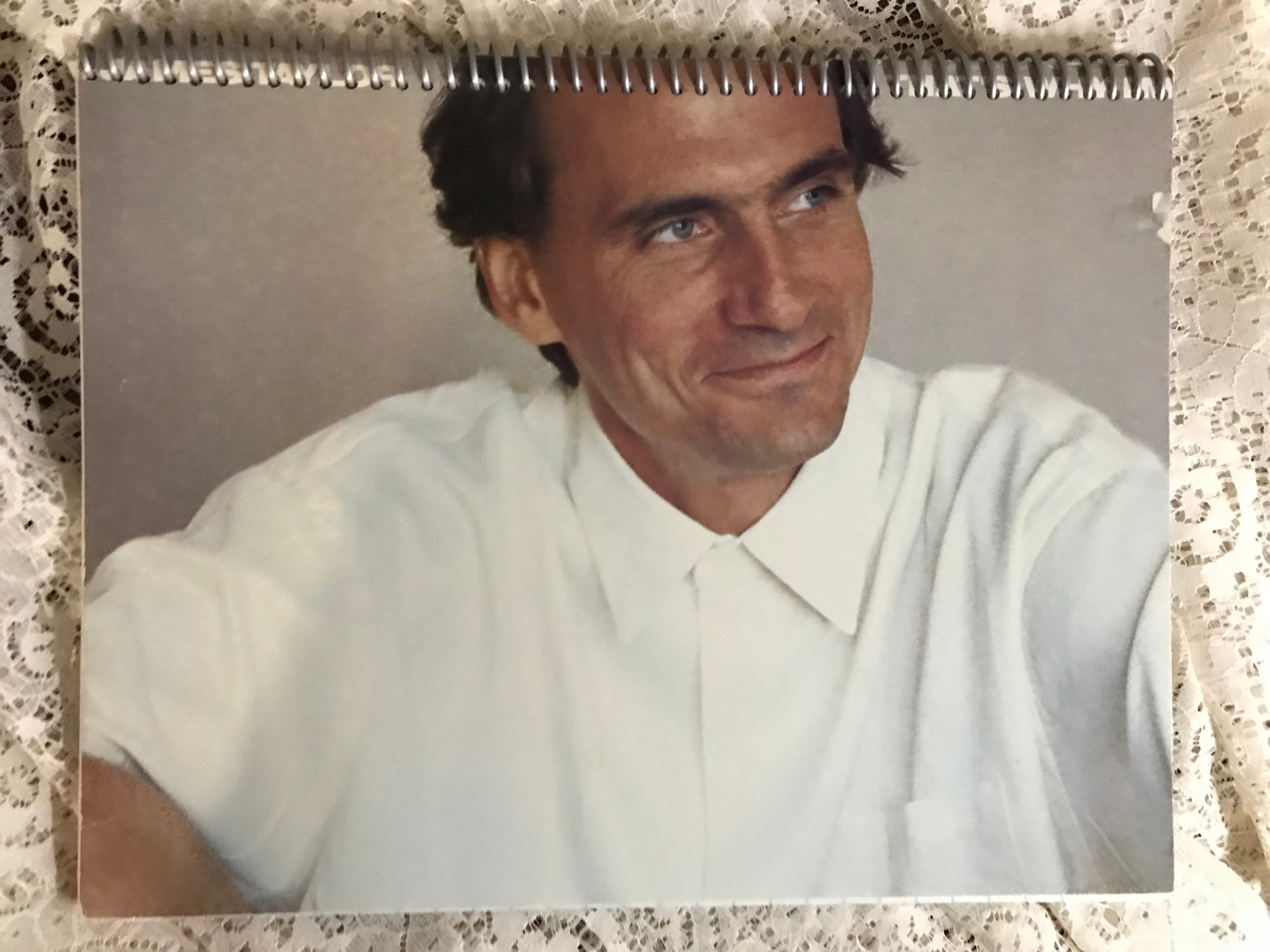 James Taylor That's Why I'm Here  Album Cover Notebook