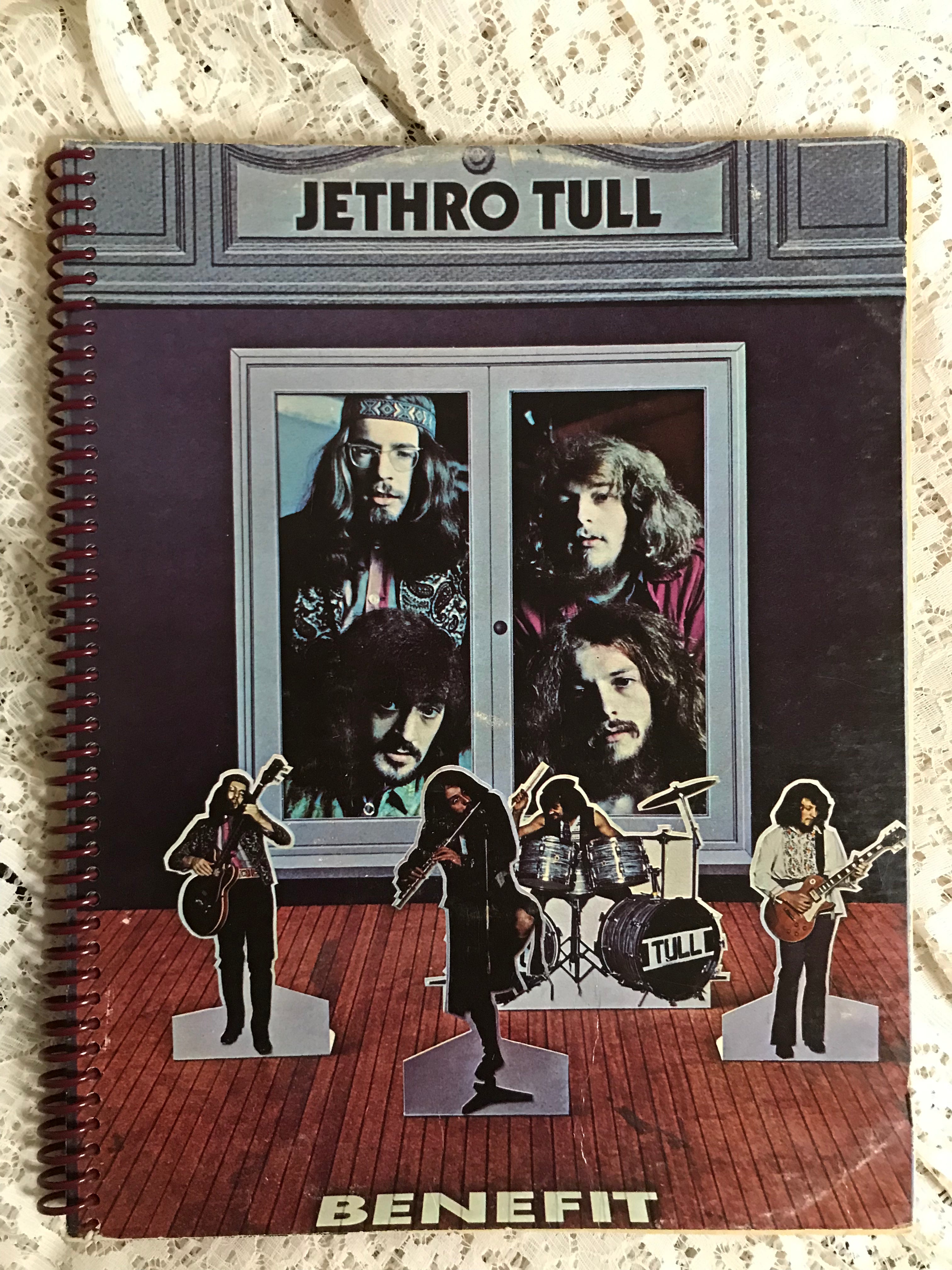 Jethro Tull Benefit Album Cover Notebook