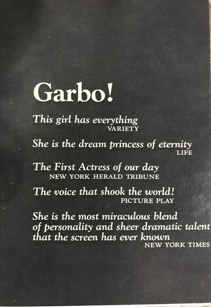 Garbo Album Cover Notebook