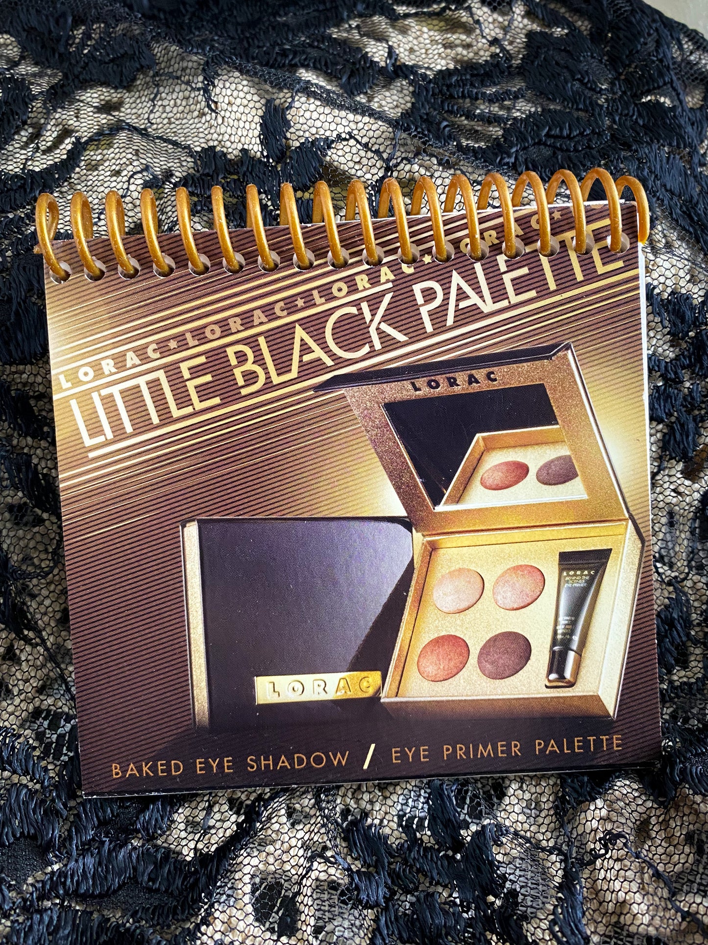 Lorac Eye Shadow Recycled Notebook