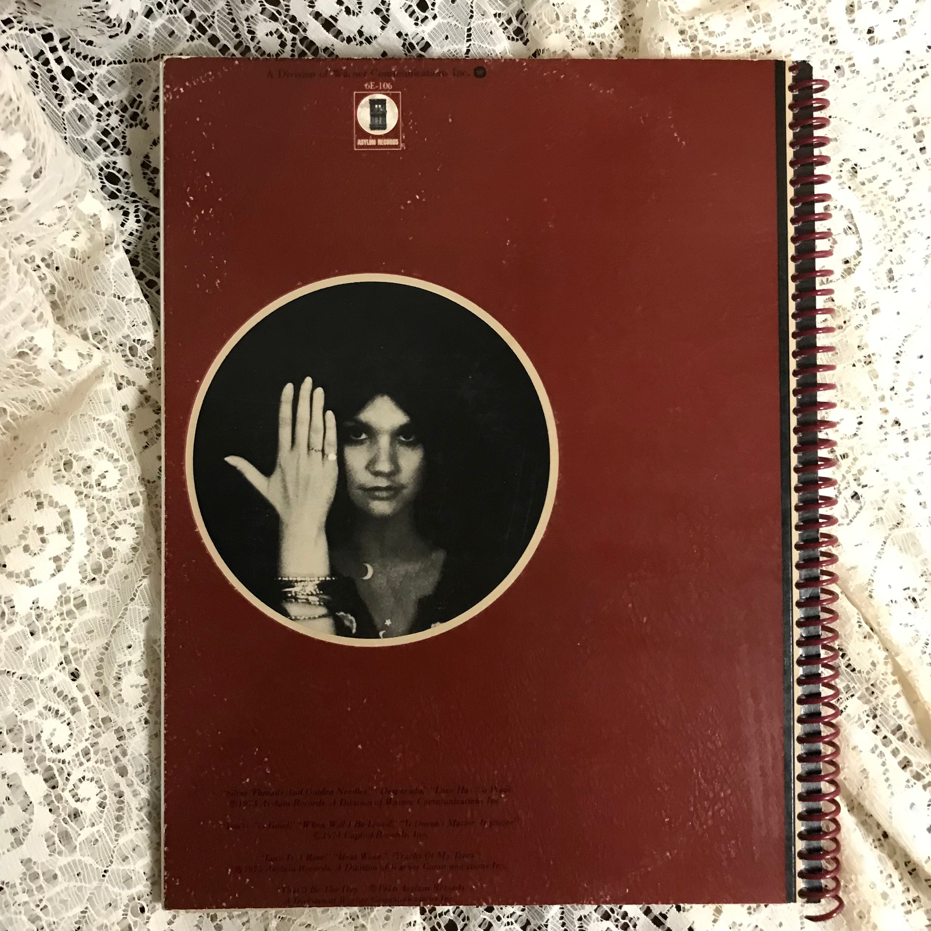 Linda Ronstadt's Greatest Hits  Album Cover Notebook