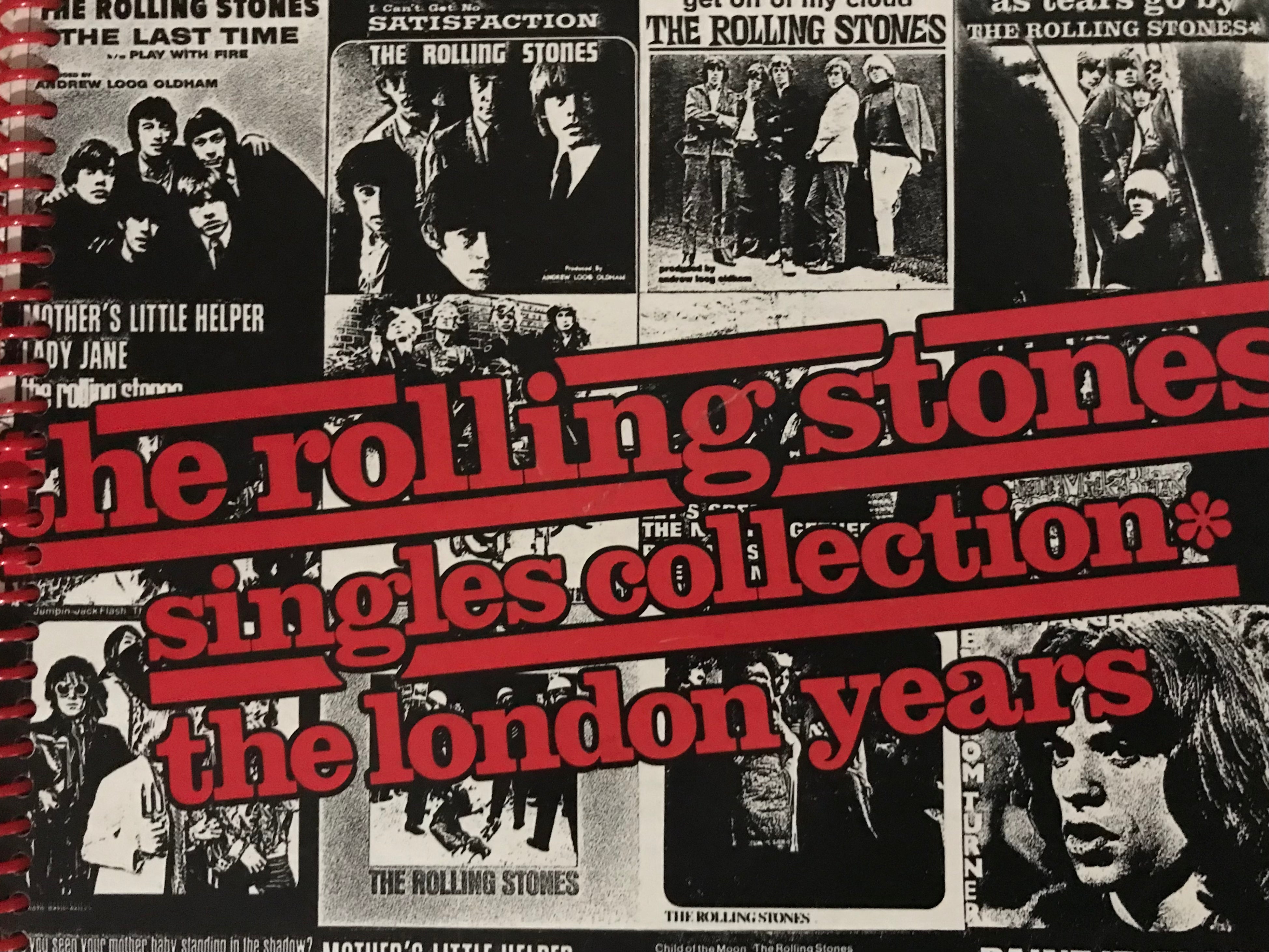 Rolling Stones Album Cover Notebook