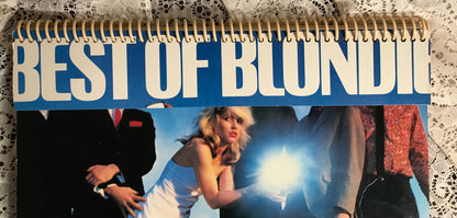 Blondie. Best Of Album Cover Notebook
