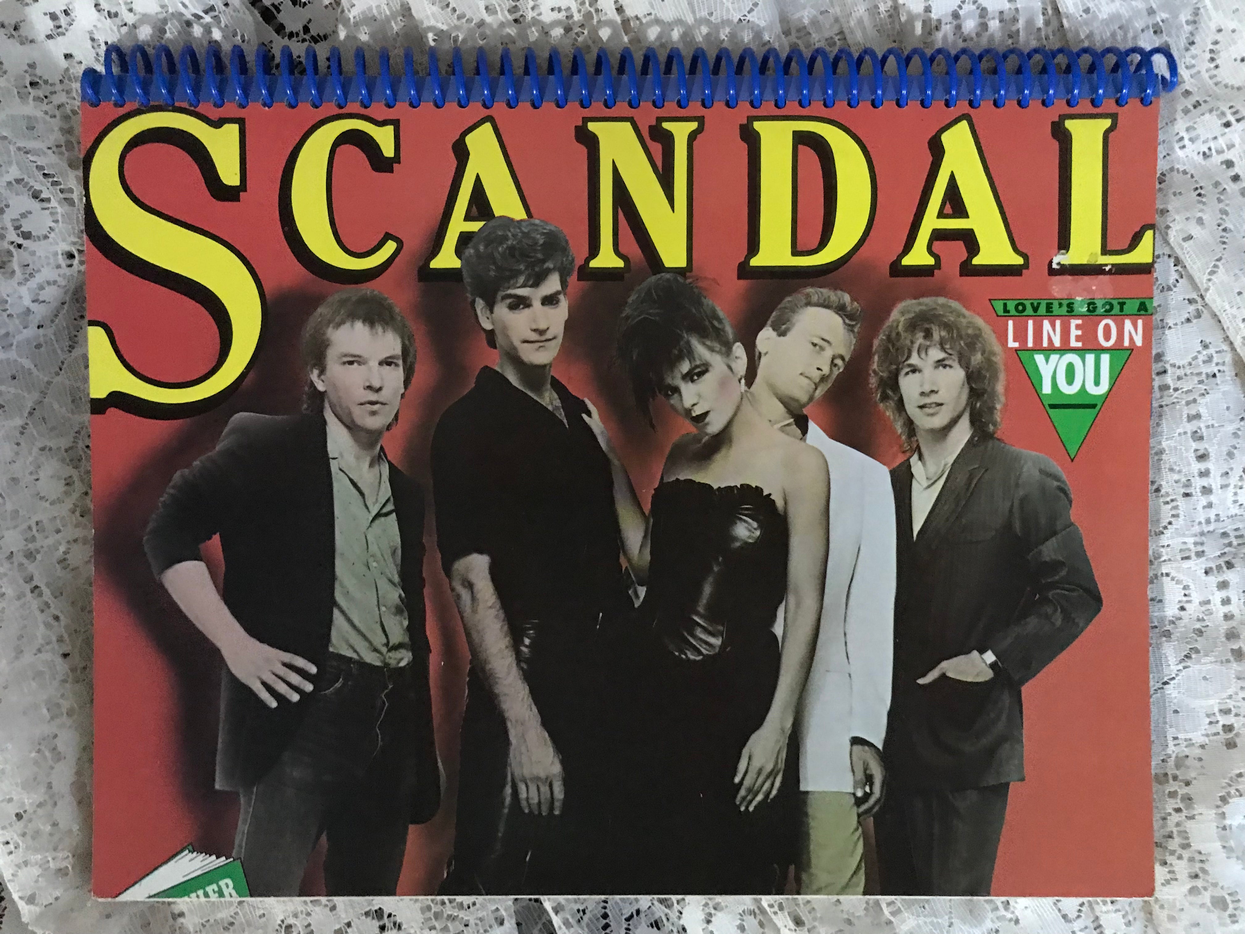 Scandal Album Cover Notebook