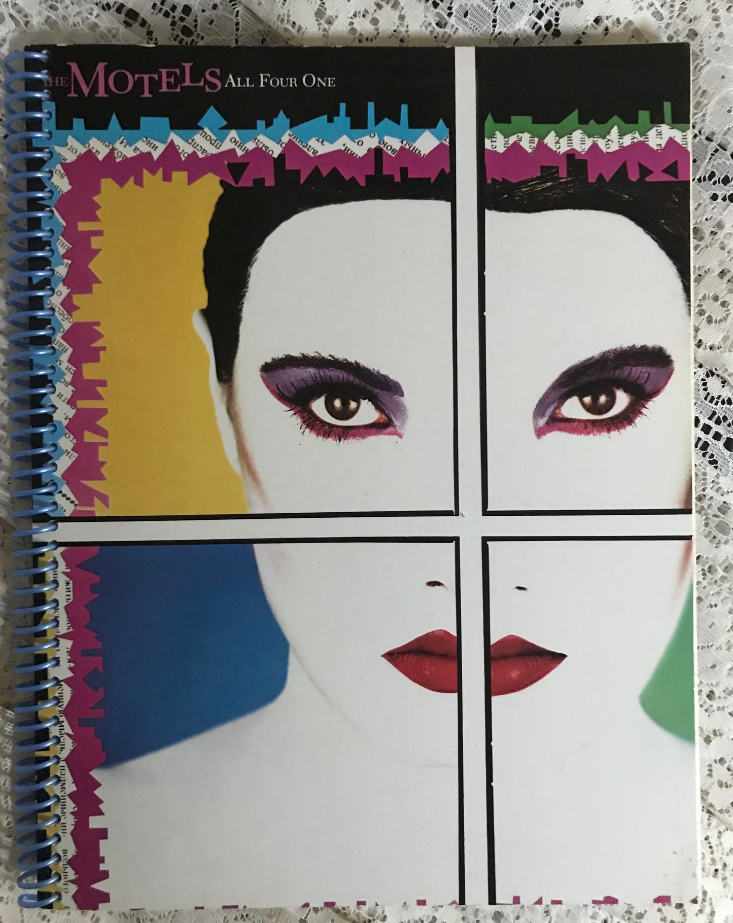 The Motels Album Cover Notebook