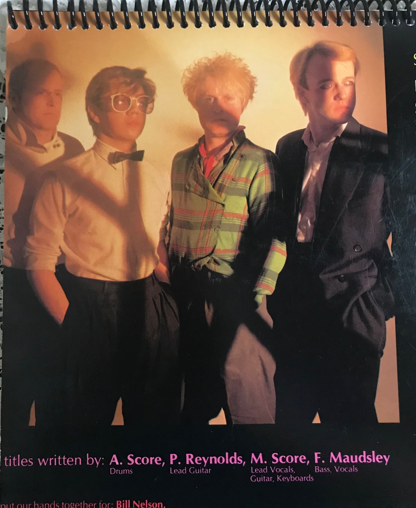 A Flock Of Seagulls Album Cover Notebook