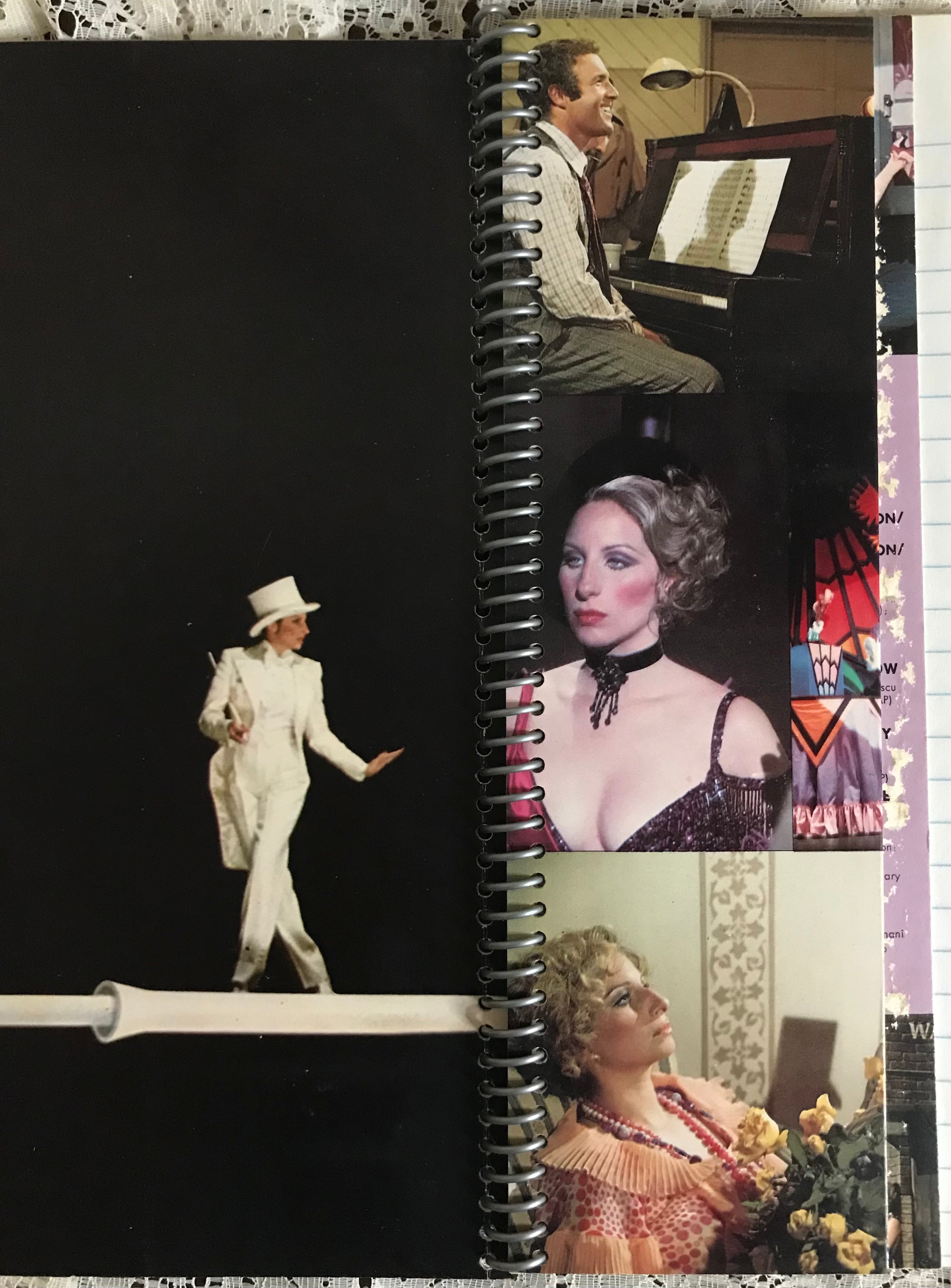 Barbra Streisand Funny Lady Album Cover Notebook