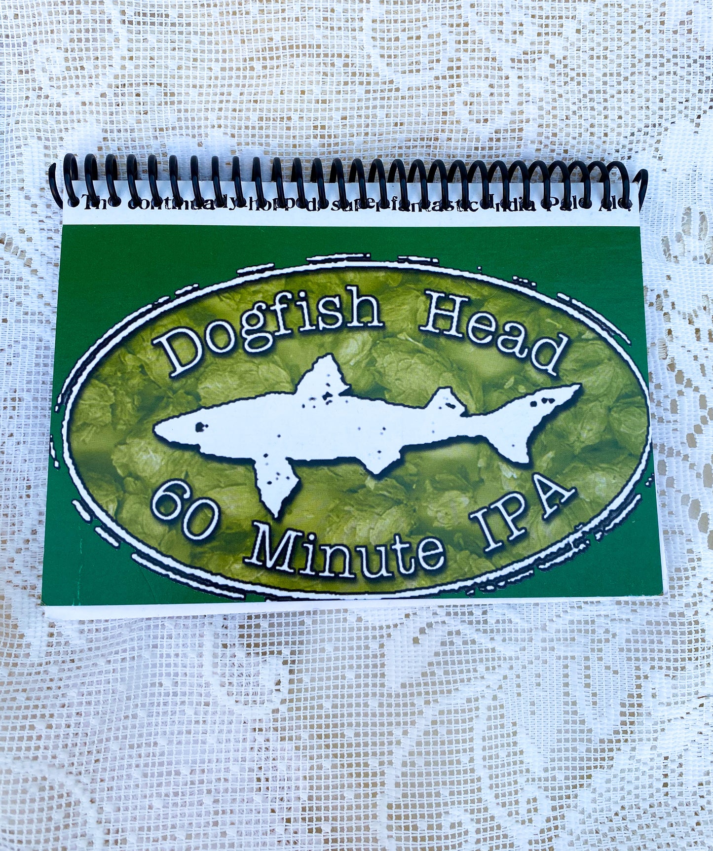 Dogfish Head Recycled Beer Carton Notebook