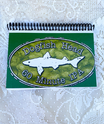 Dogfish Head Recycled Beer Carton Notebook
