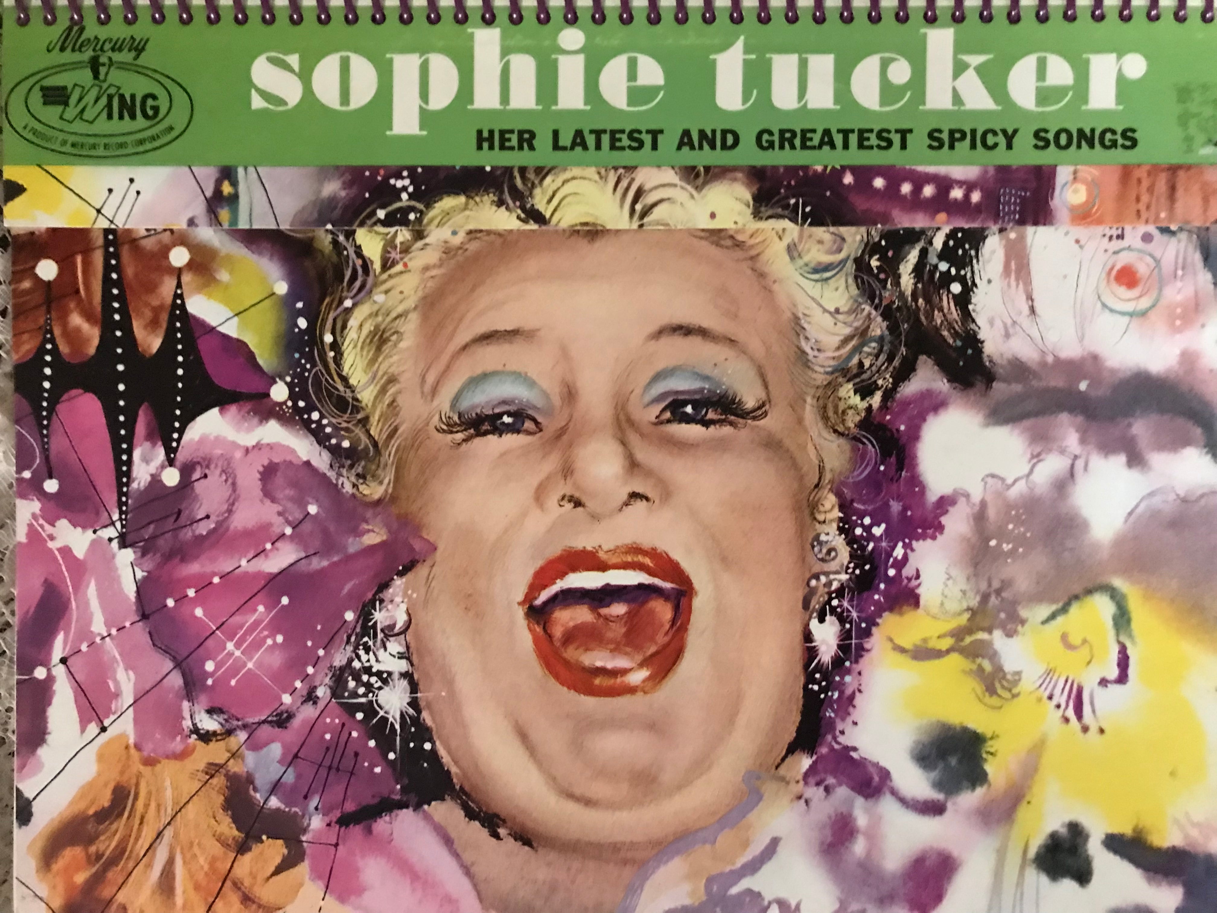 Sophie Tucker Album Cover Notebook A Victorian Revolution