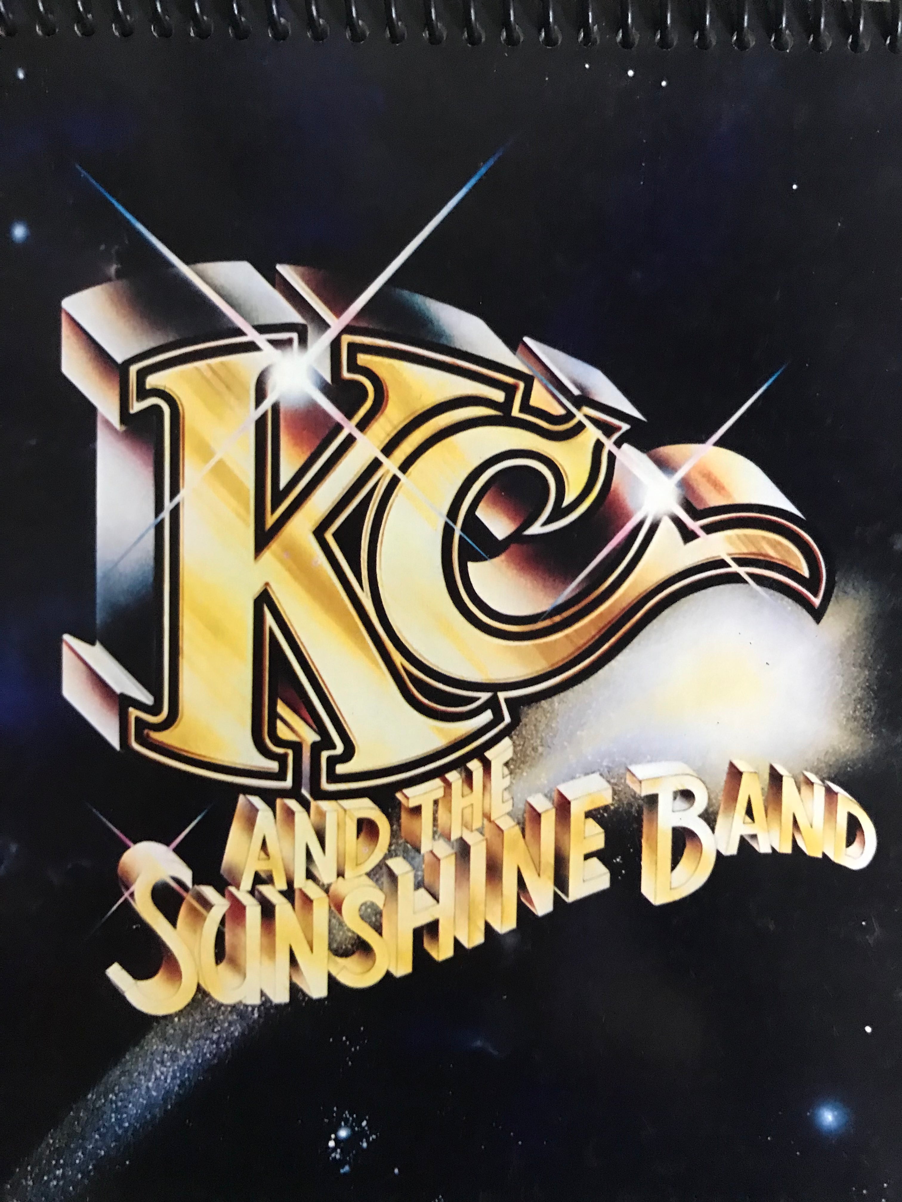 KC and the Sunshine Band Album Cover Notebook