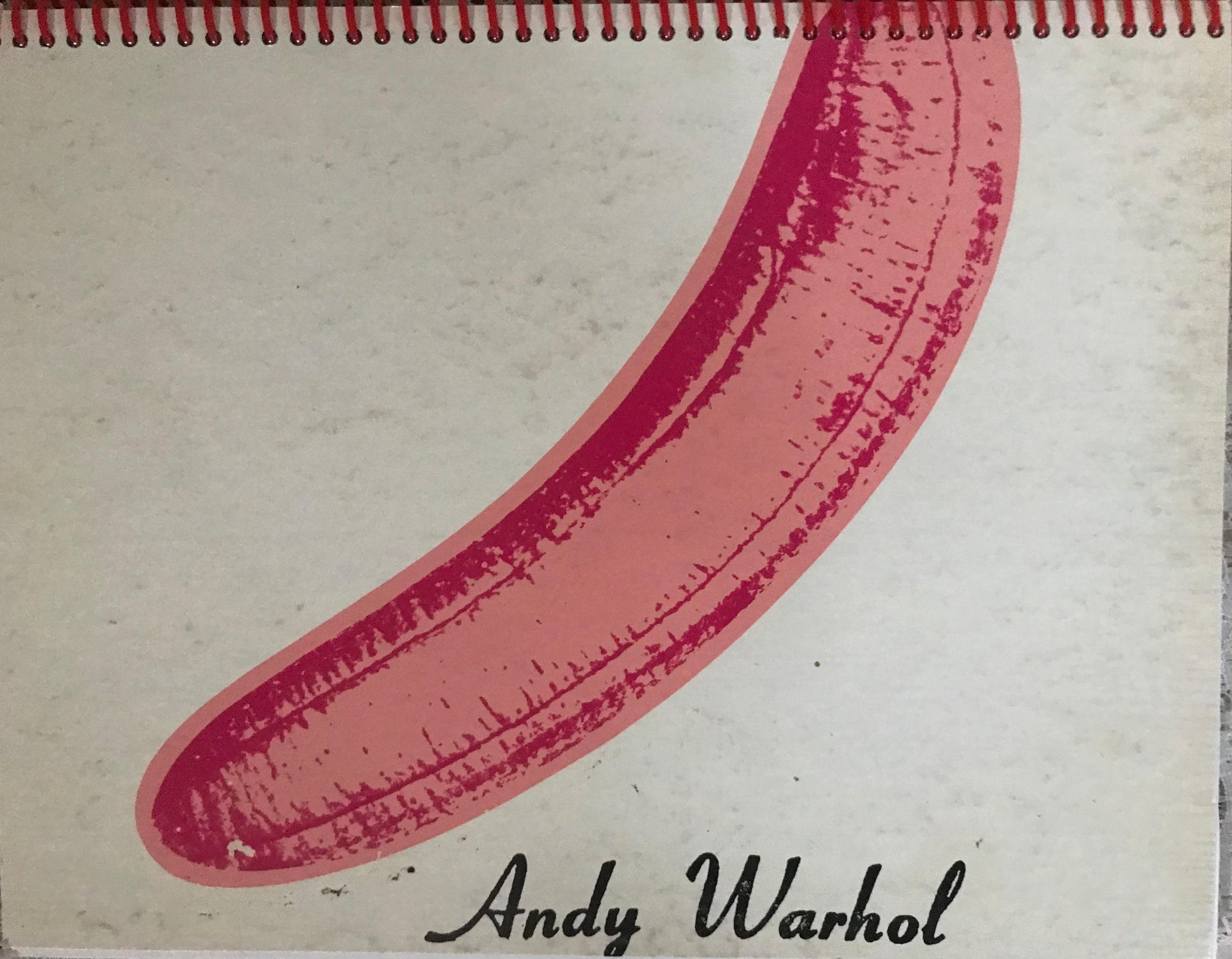 Velvet Underground Andy Warhol Album Cover Notebook