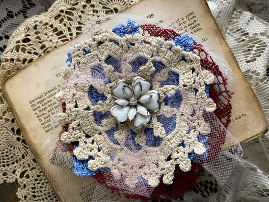 Beautiful Shabby Chic Wrist Cuff