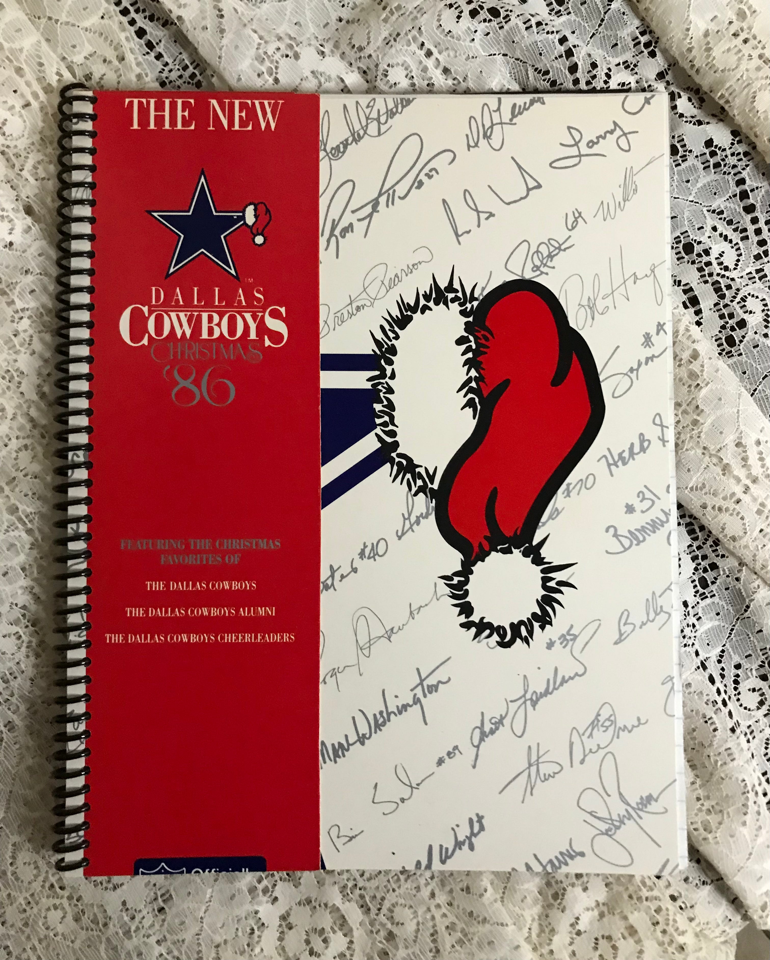 Dallas Cowboys Album Cover Notebook