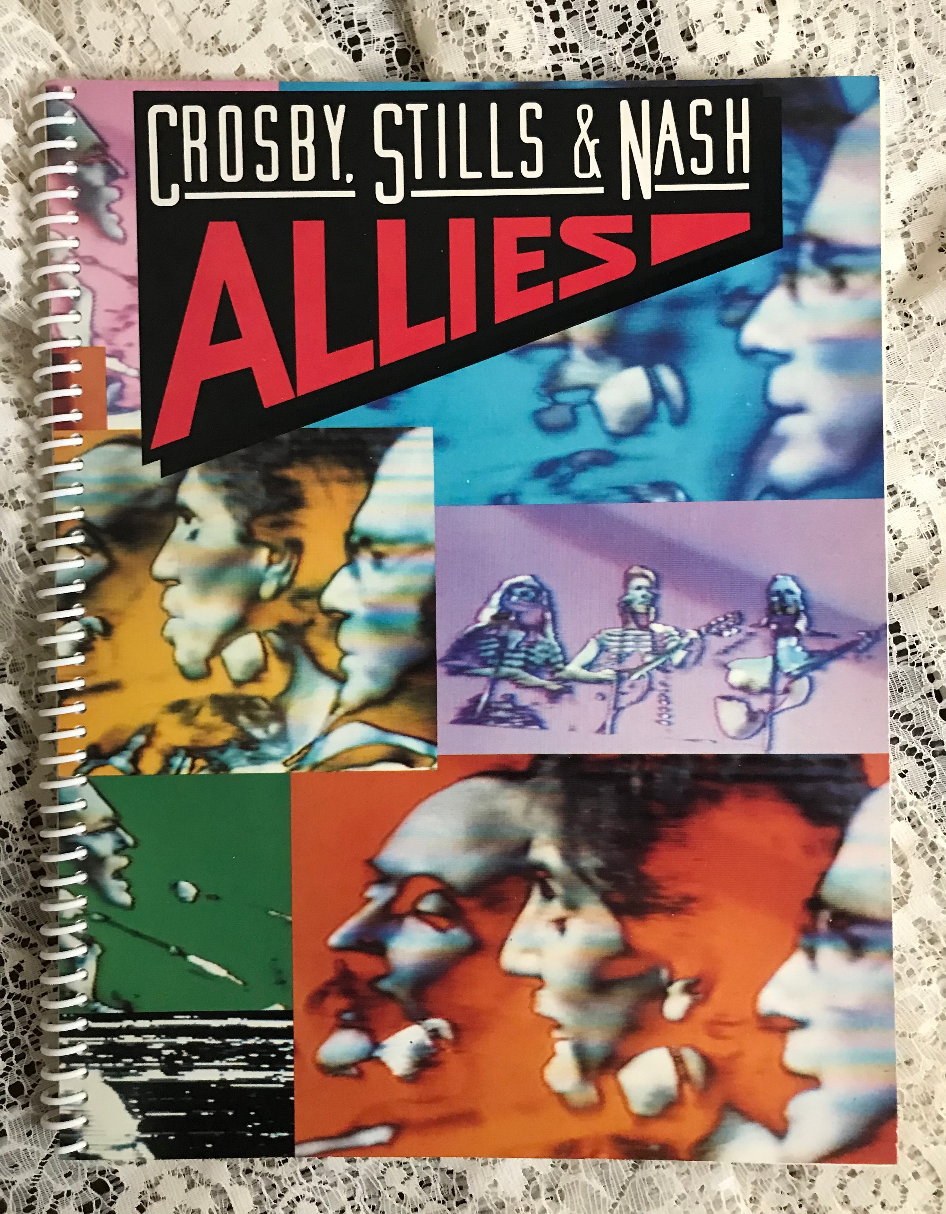 Crosby Stills and Nash Allies Album Cover Notebook