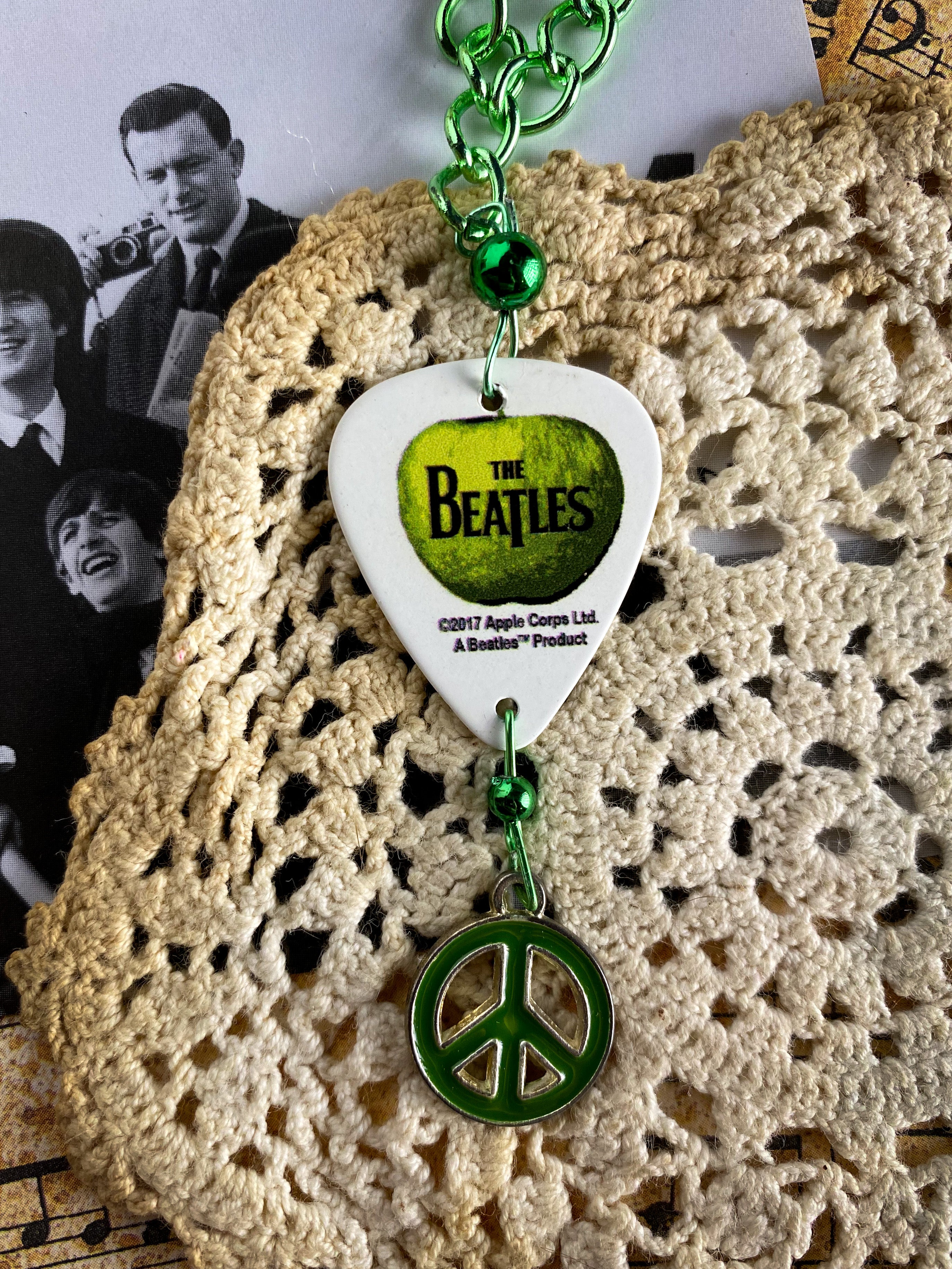 Guitar Pick Bracelet - The Beatles