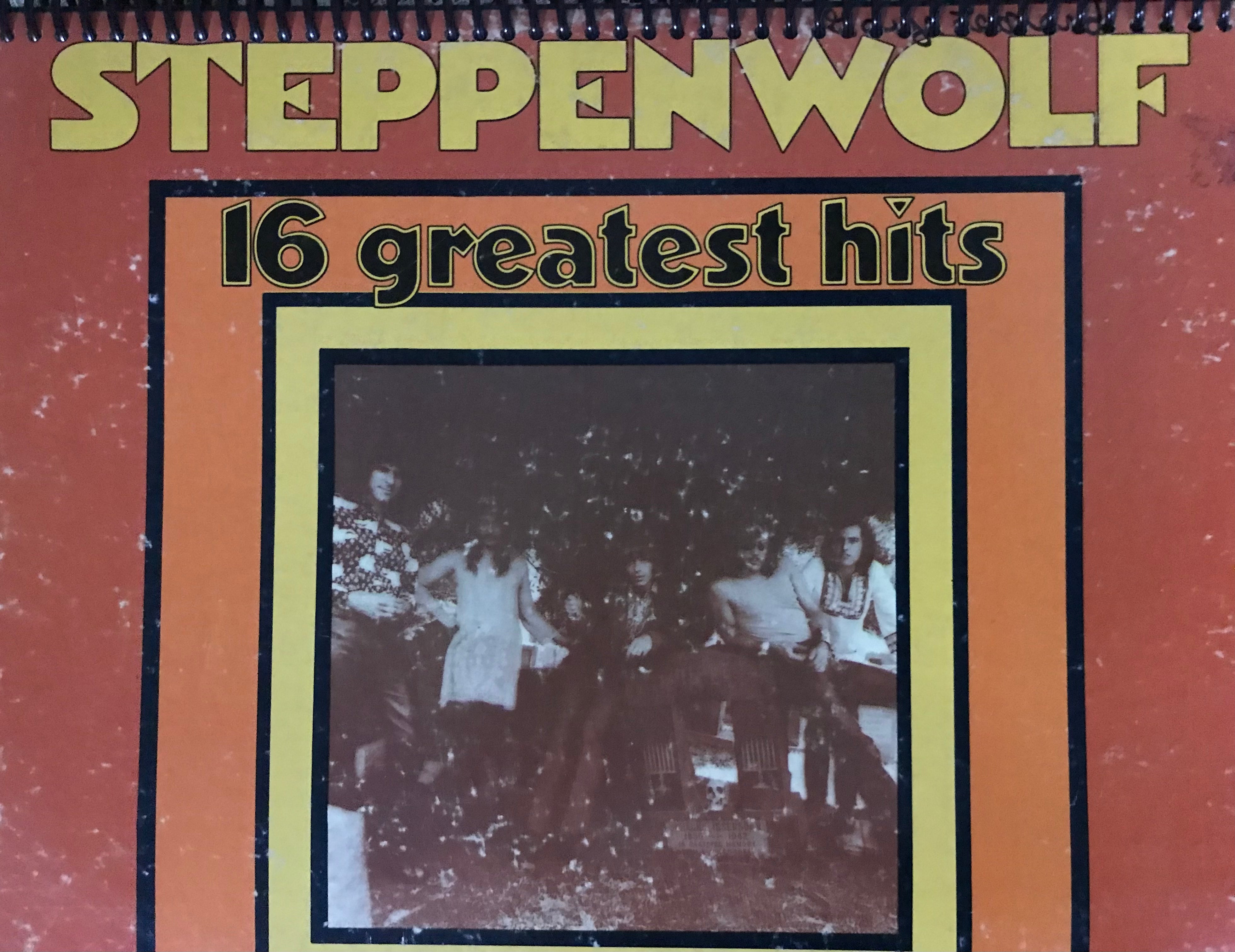 Steppenwolf Greatest Hits Album Cover Notebook