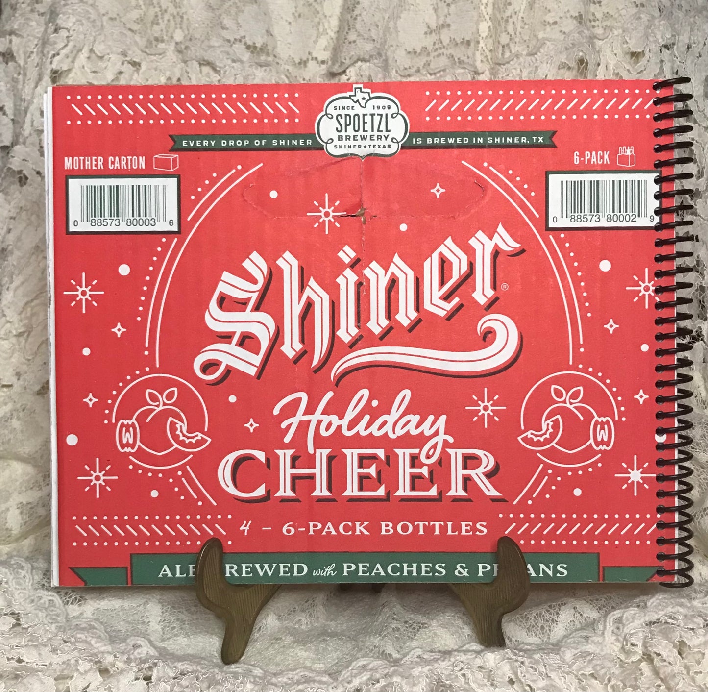 Shiner Holiday Cheer Spiral Notebook
