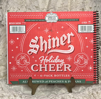 Shiner Holiday Cheer Spiral Notebook