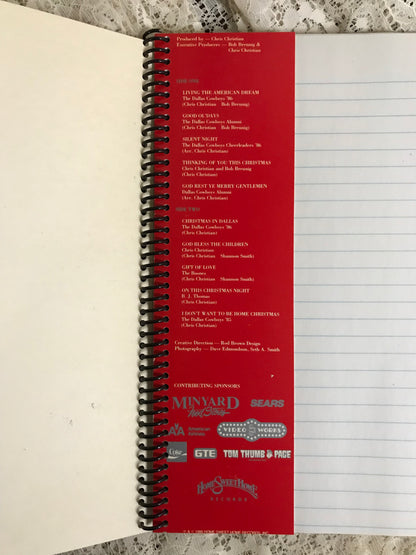 Dallas Cowboys Album Cover Notebook