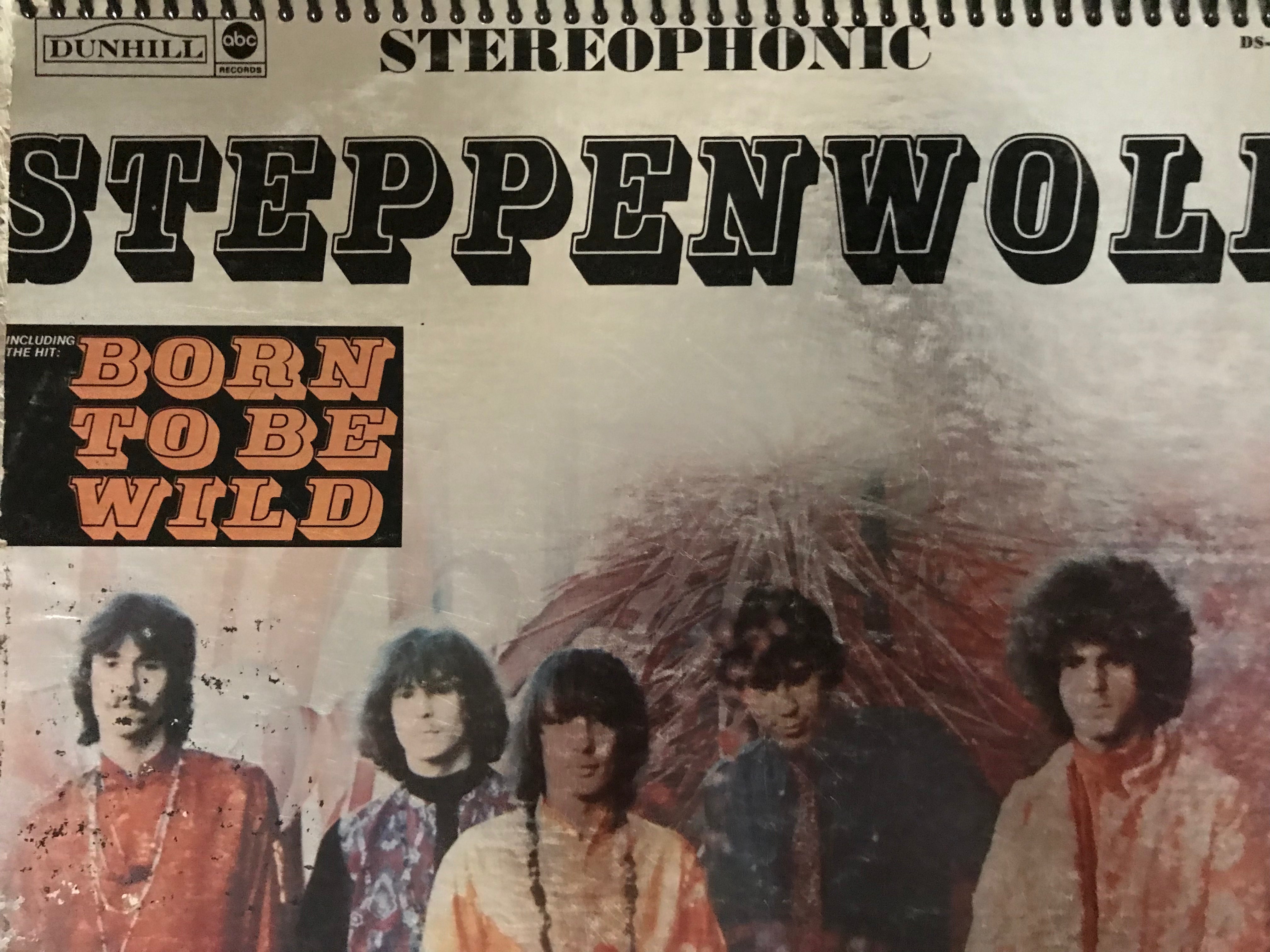 Steppenwolf Born to be Wild Album Cover Notebook