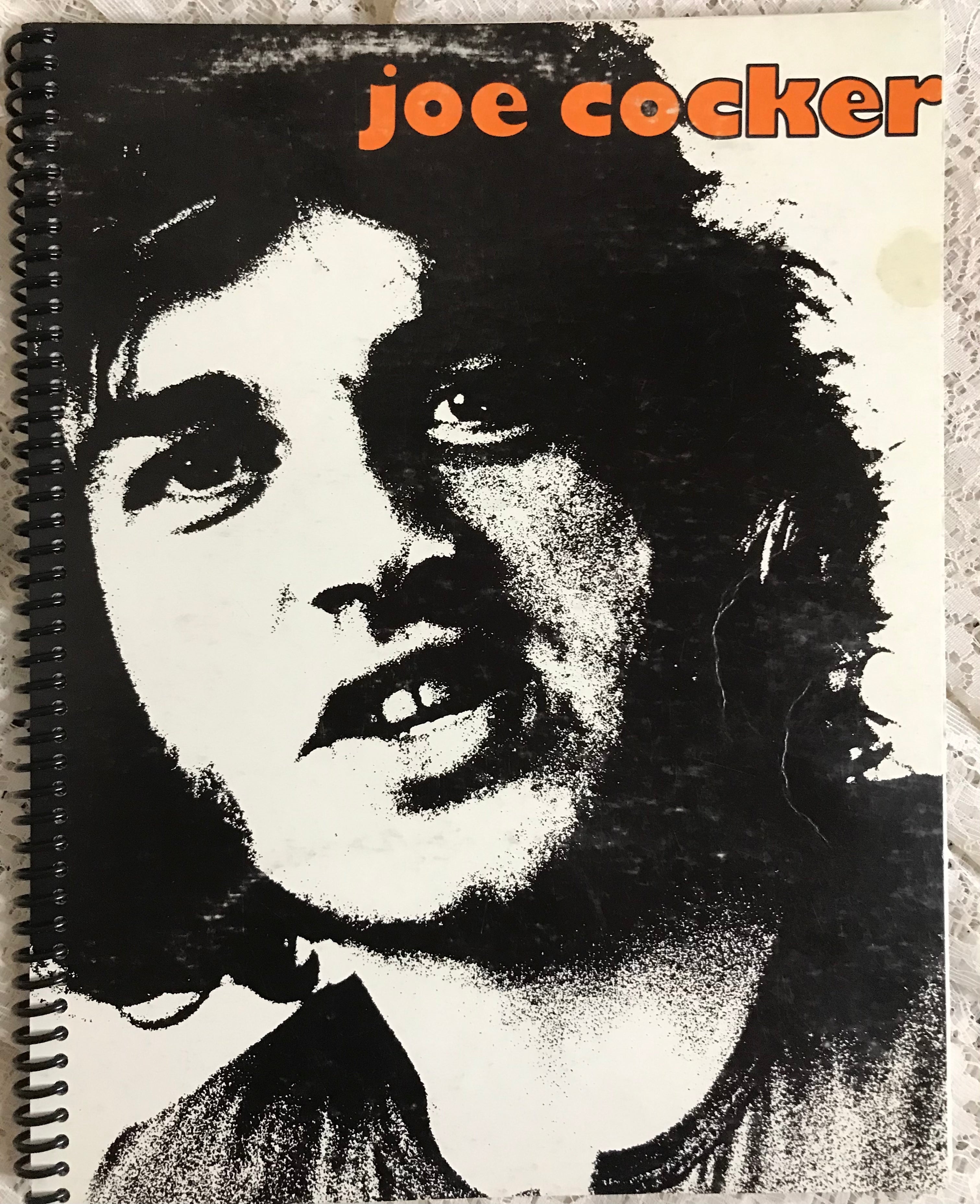 Joe Cocker Album Cover Notebook