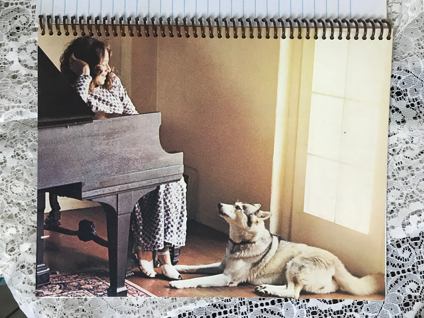 Carole King Music Album Cover Notebook