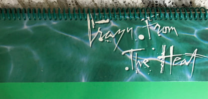 David Lee Roth  Crazy From the Heart Album Cover Notebook
