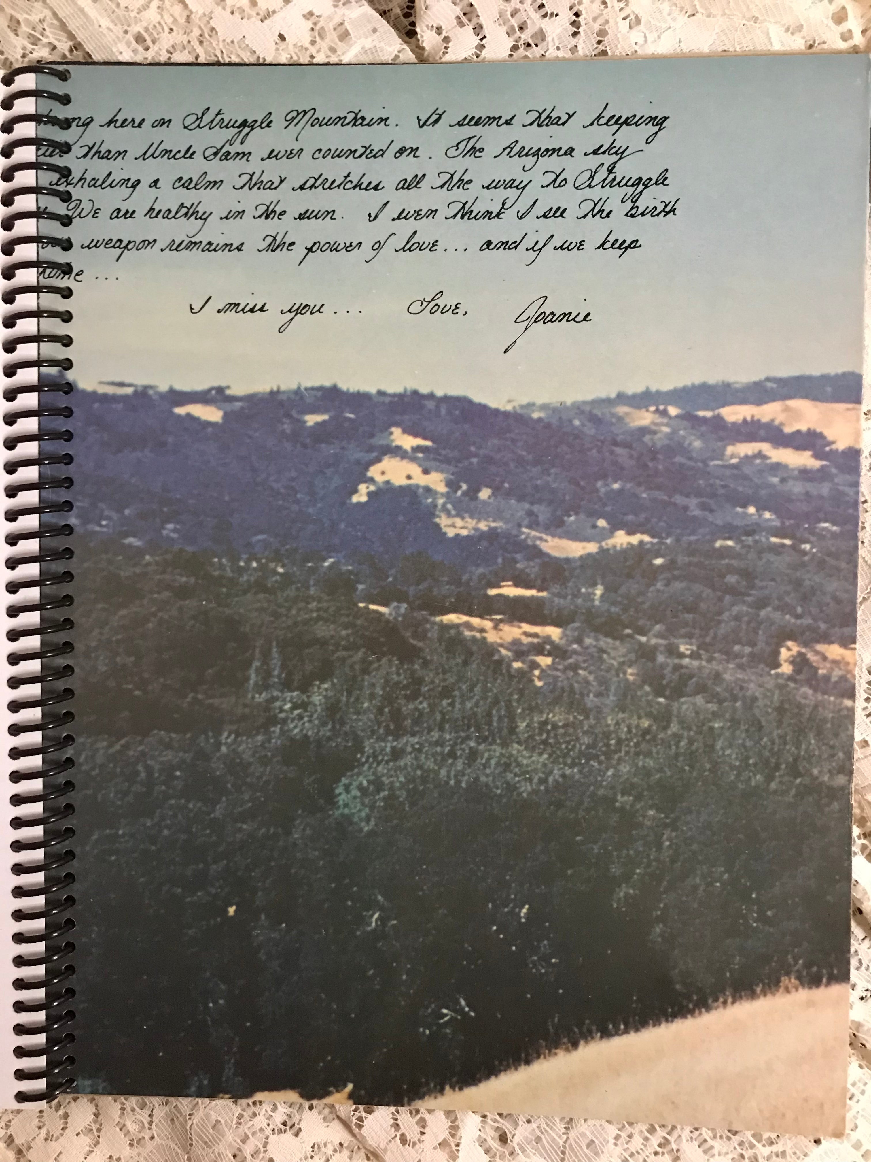 Joan Baez One Day At A Time Album Cover Notebook