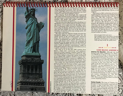 America The Beautiful Album Cover Notebook