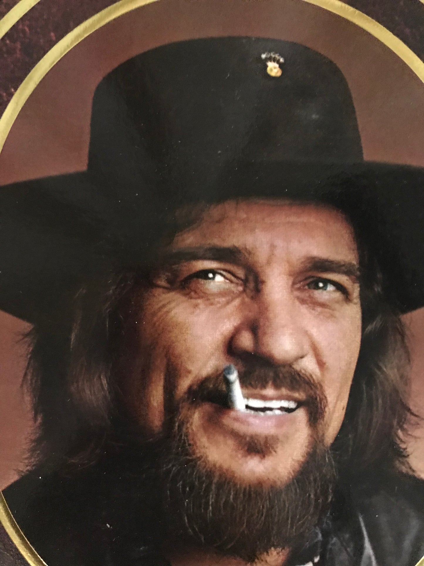 Waylon Jennings Greatest Hits Album Cover Notebook