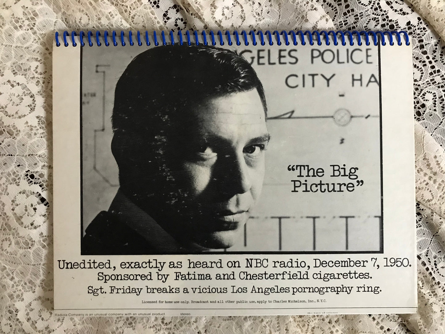 Dragnet Album Cover Notebook