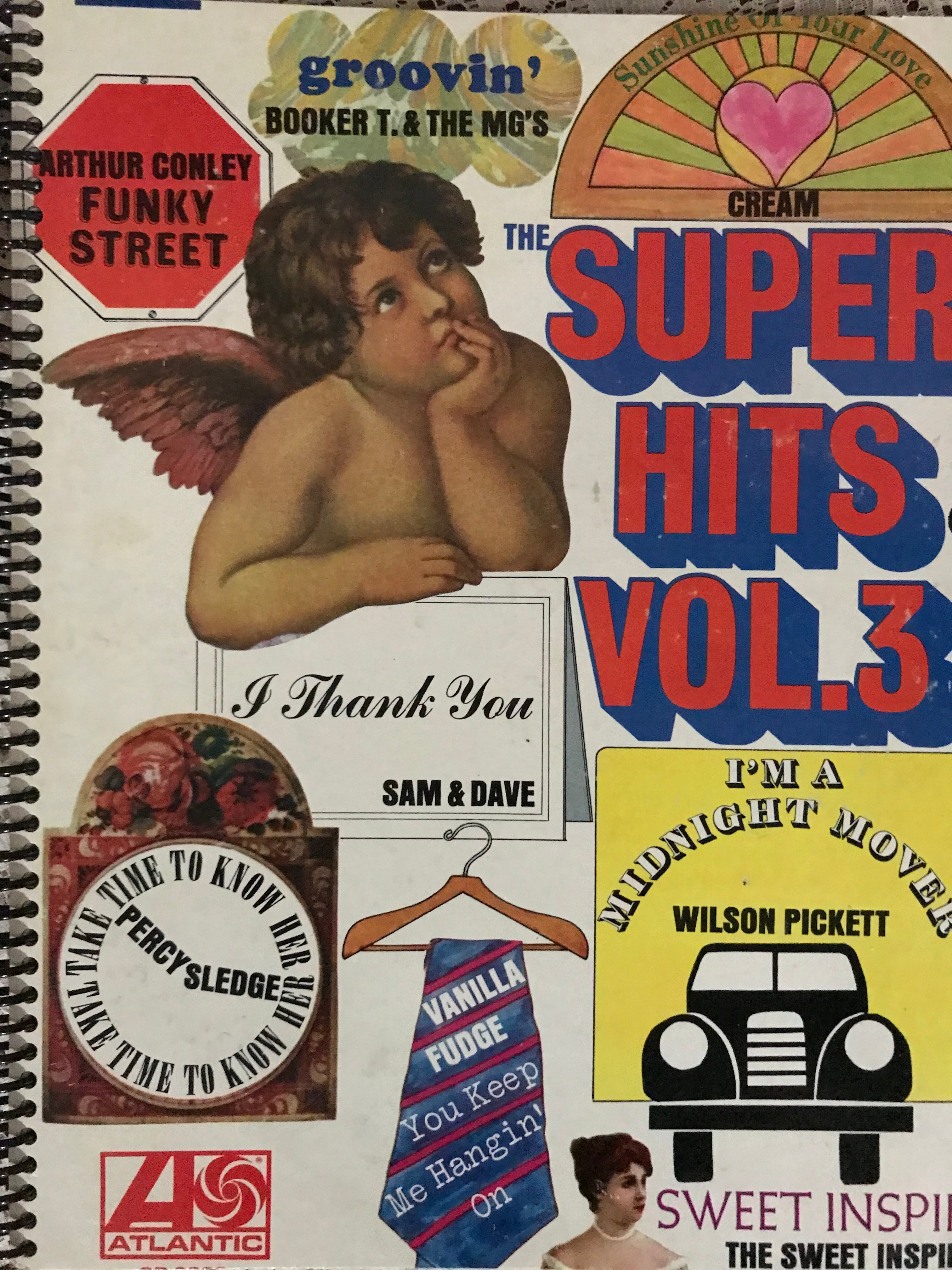 Super Hits Vol. 3 Album Cover Notebook