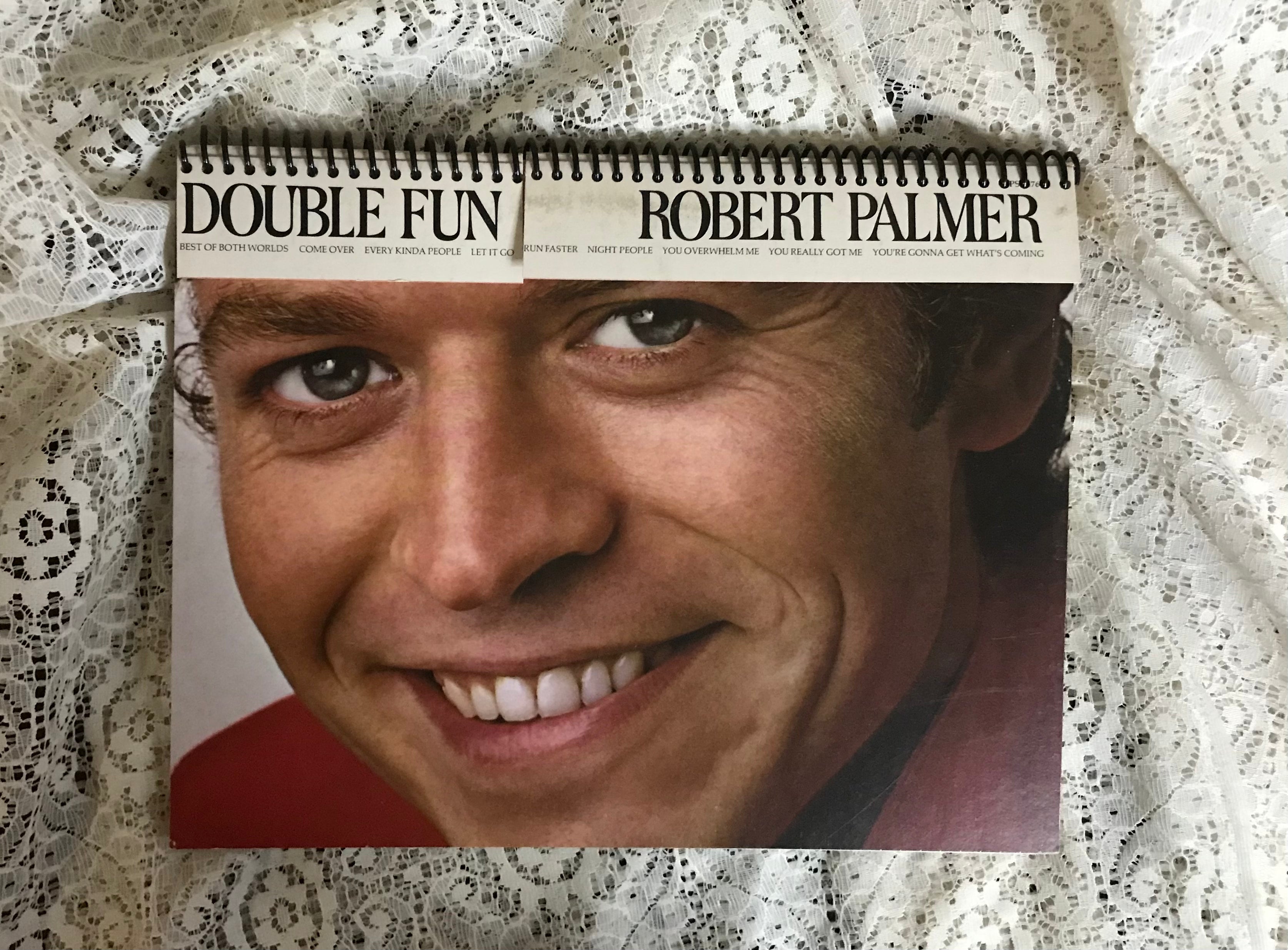 Robert Palmer Recycled Album Cover Notebook