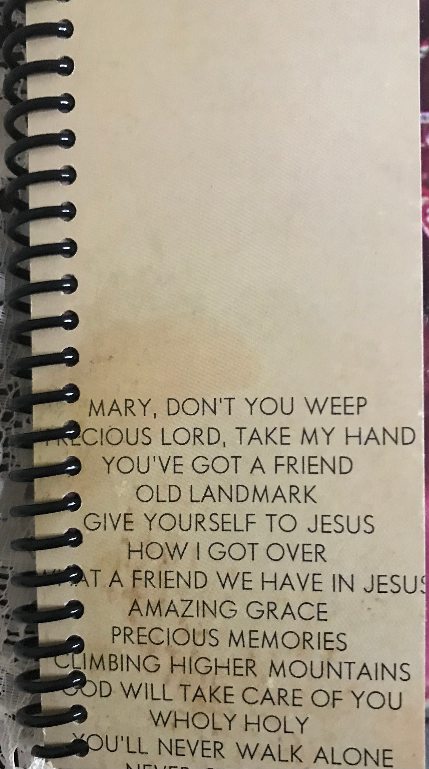 Aretha Franklin Amazing Grace Album Cover Notebook