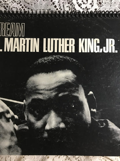Dr. Martin Luther King I Have A Dream Album Cover Notebook
