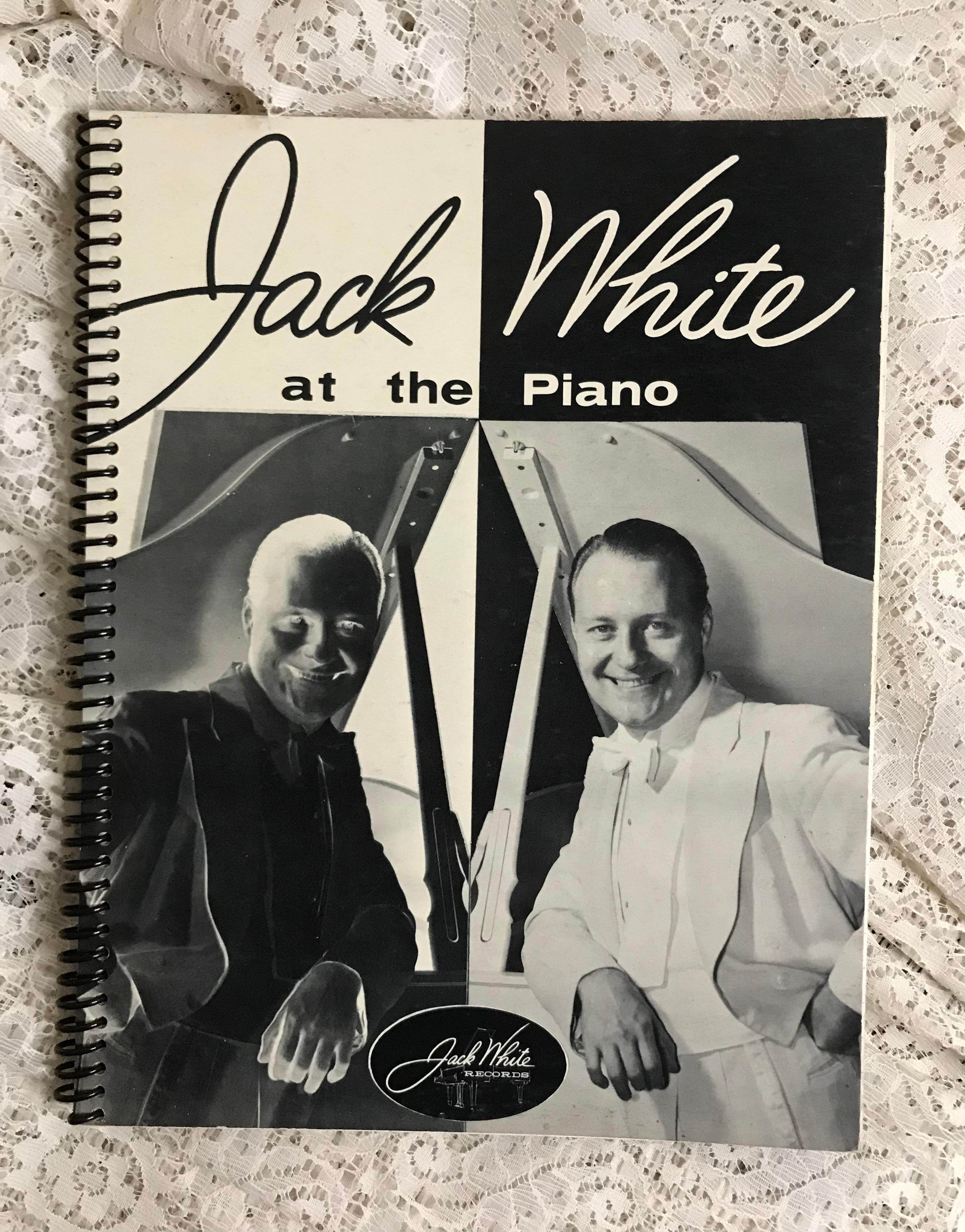 Jack White At The Piano Album Cover Notebook