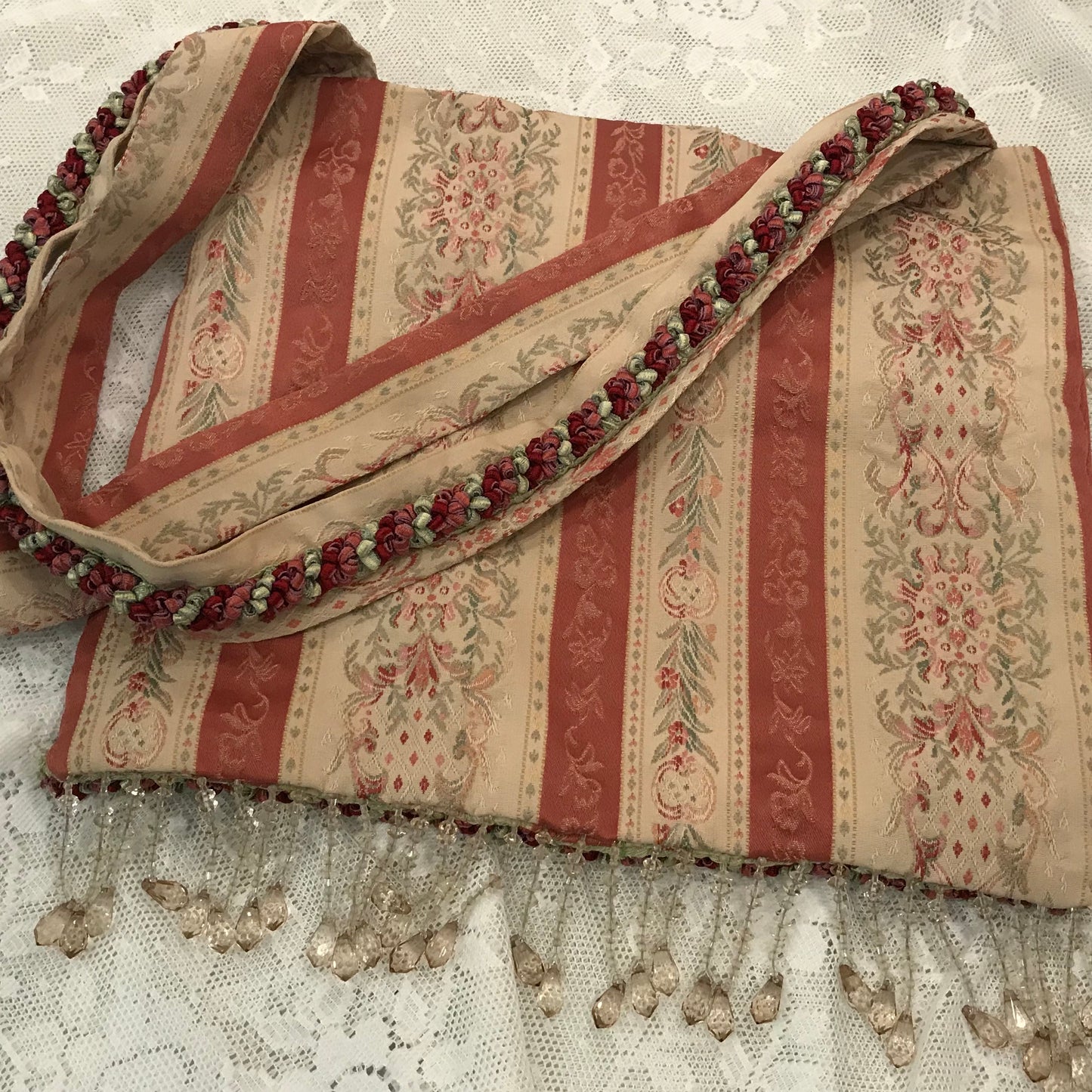 Purse With Beaded Fringe